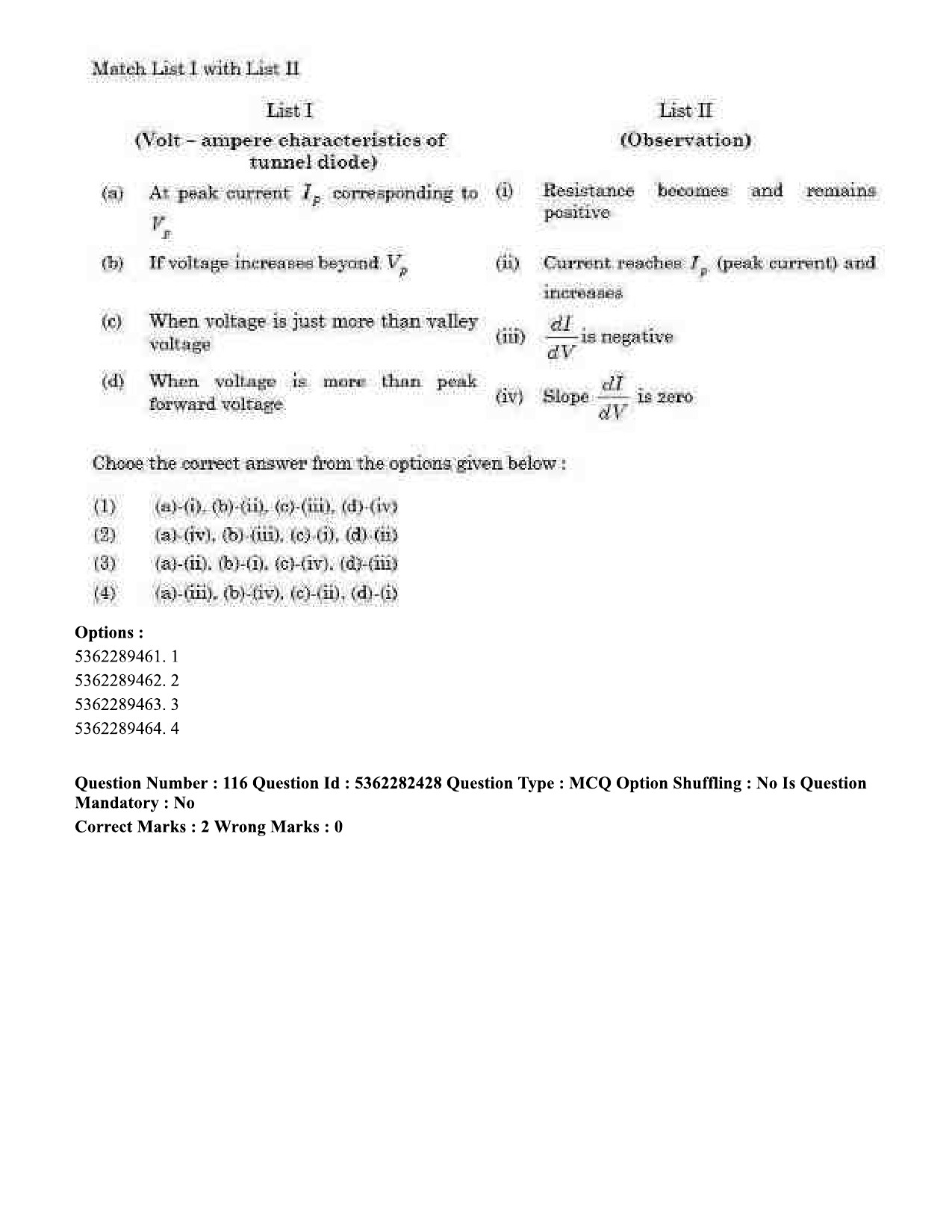 UGC NET Electronic Science Question Paper September 2020 120