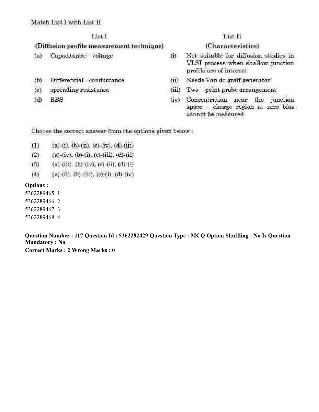 UGC NET Electronic Science Question Paper September 2020 122