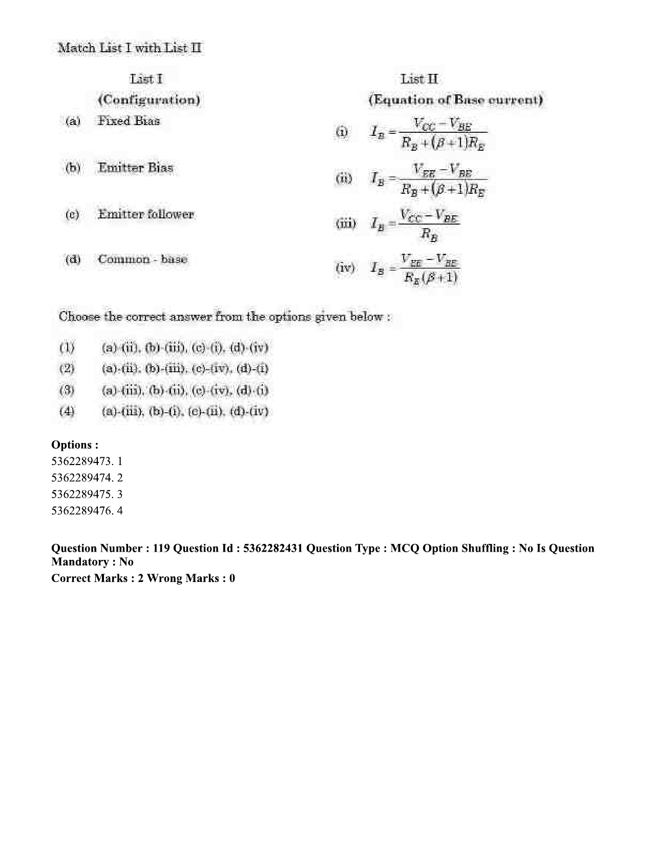 UGC NET Electronic Science Question Paper September 2020 126