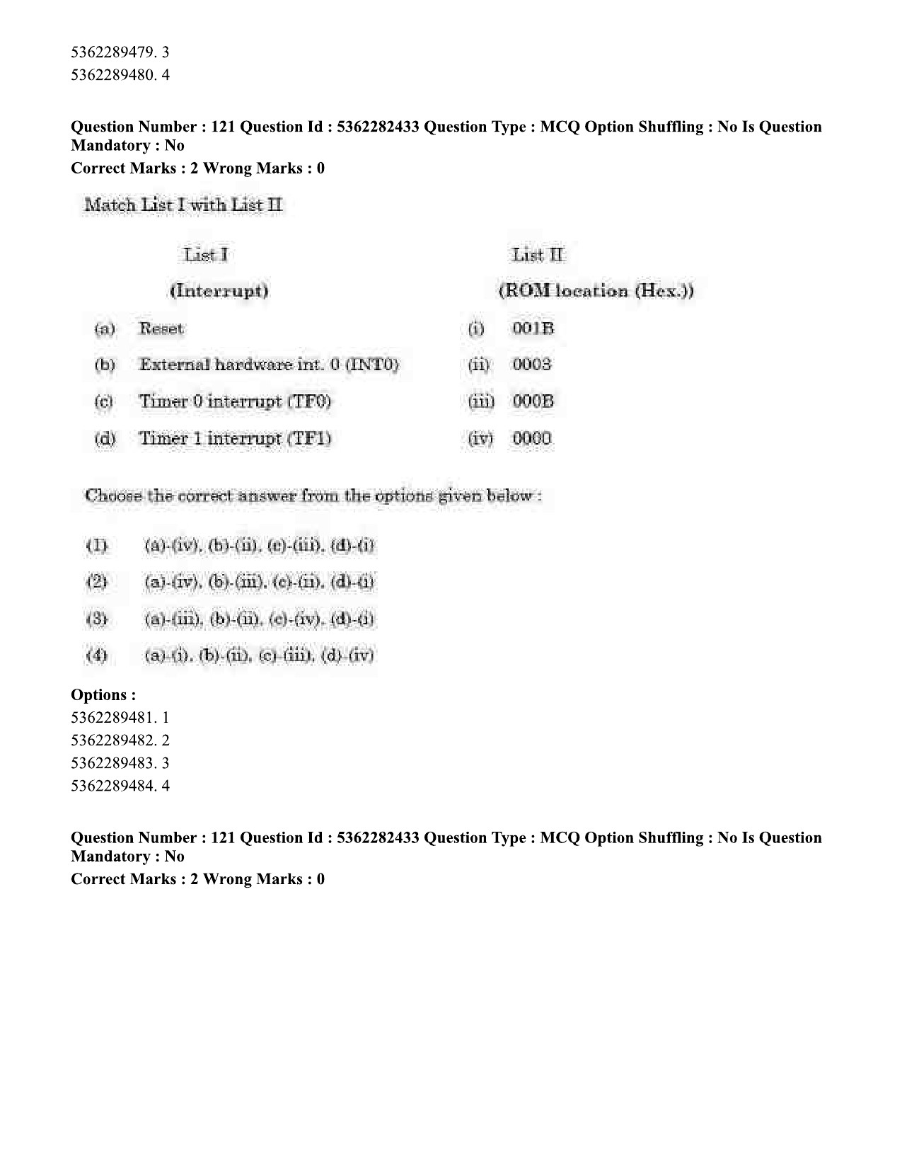 UGC NET Electronic Science Question Paper September 2020 129