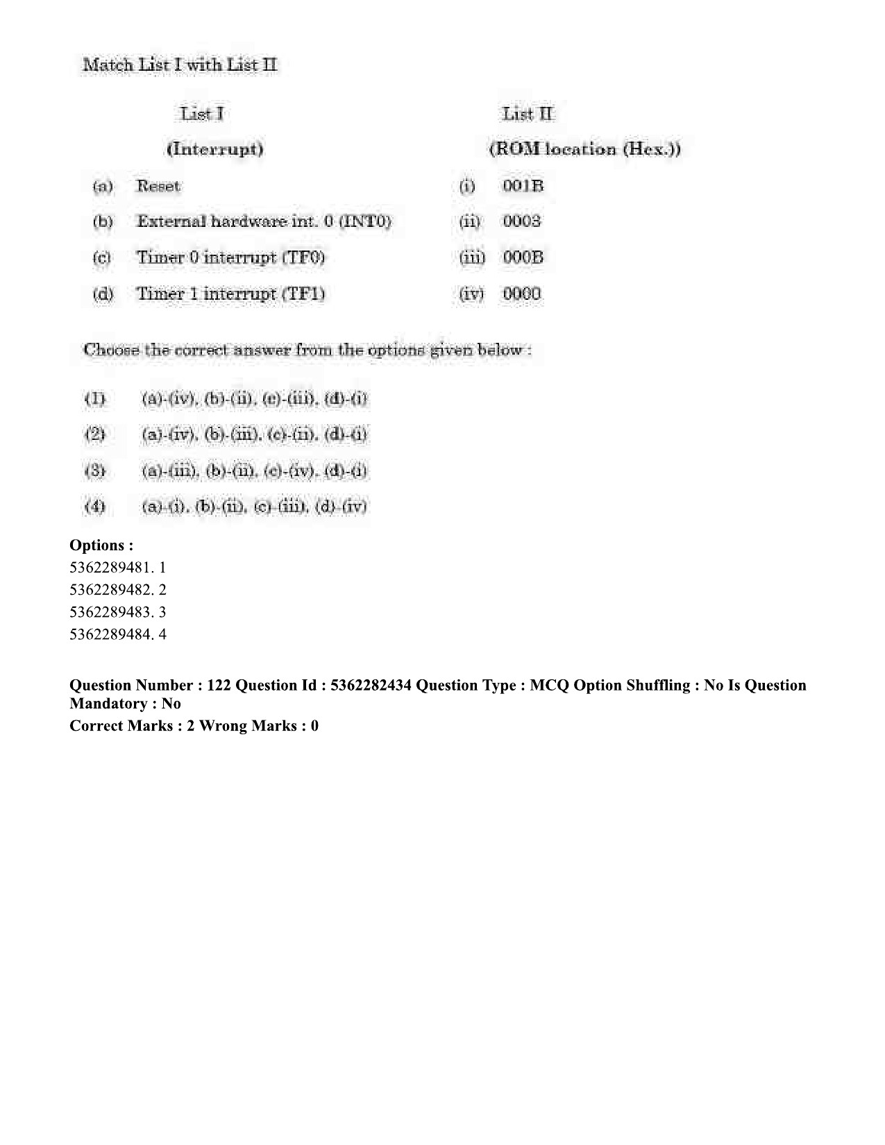 UGC NET Electronic Science Question Paper September 2020 130