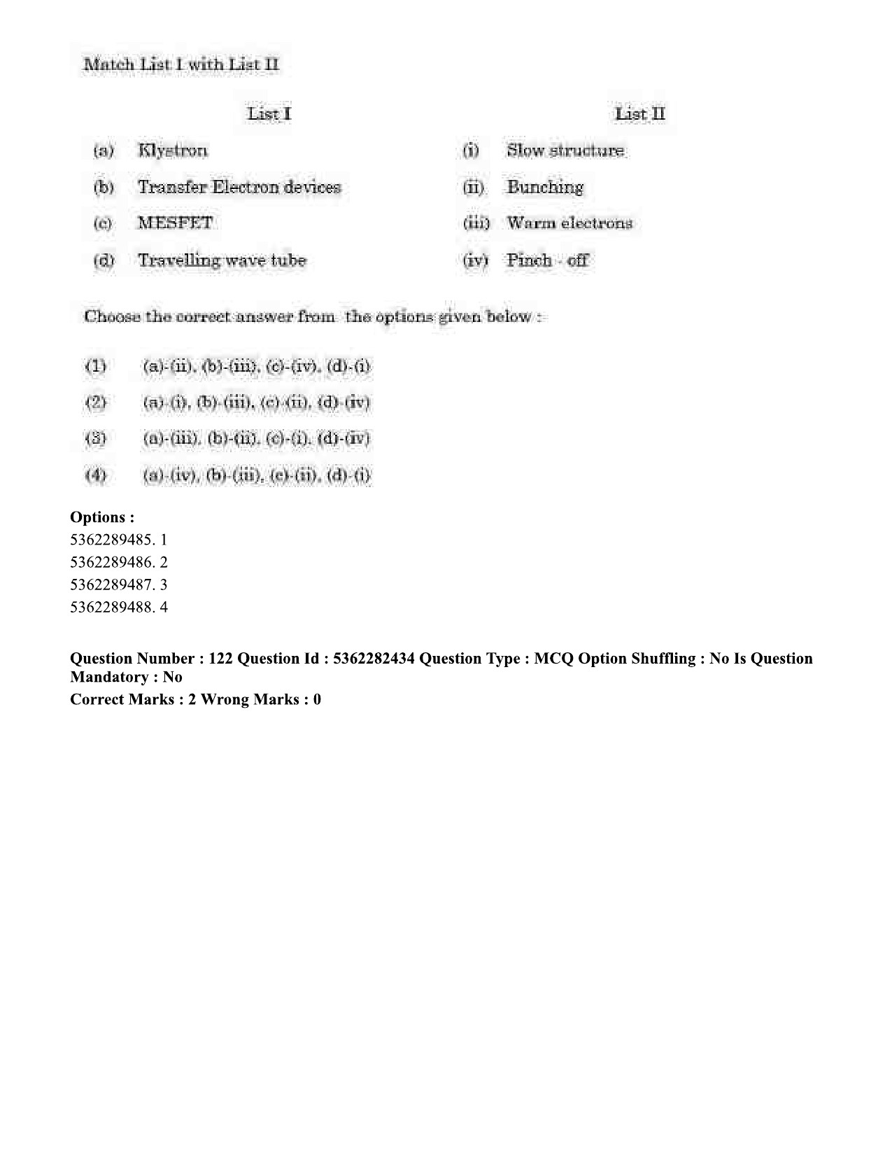 UGC NET Electronic Science Question Paper September 2020 131