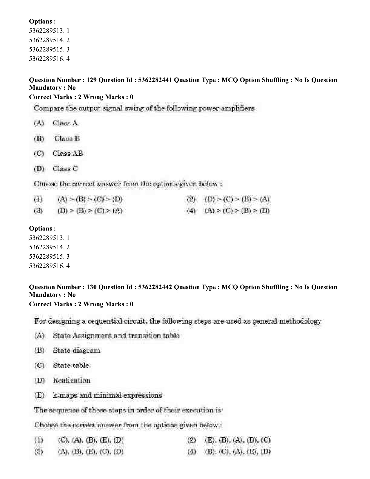 UGC NET Electronic Science Question Paper September 2020 142