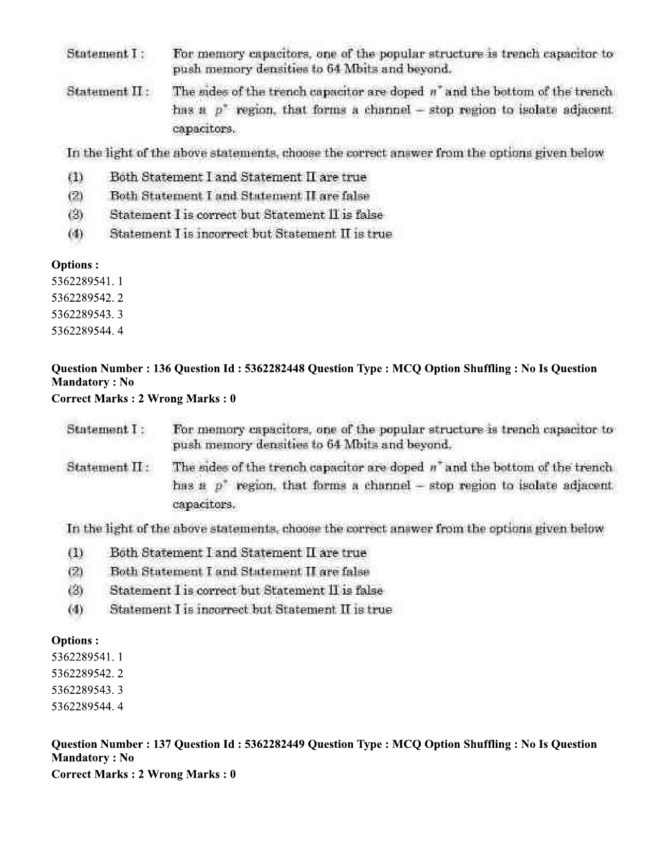 UGC NET Electronic Science Question Paper September 2020 149