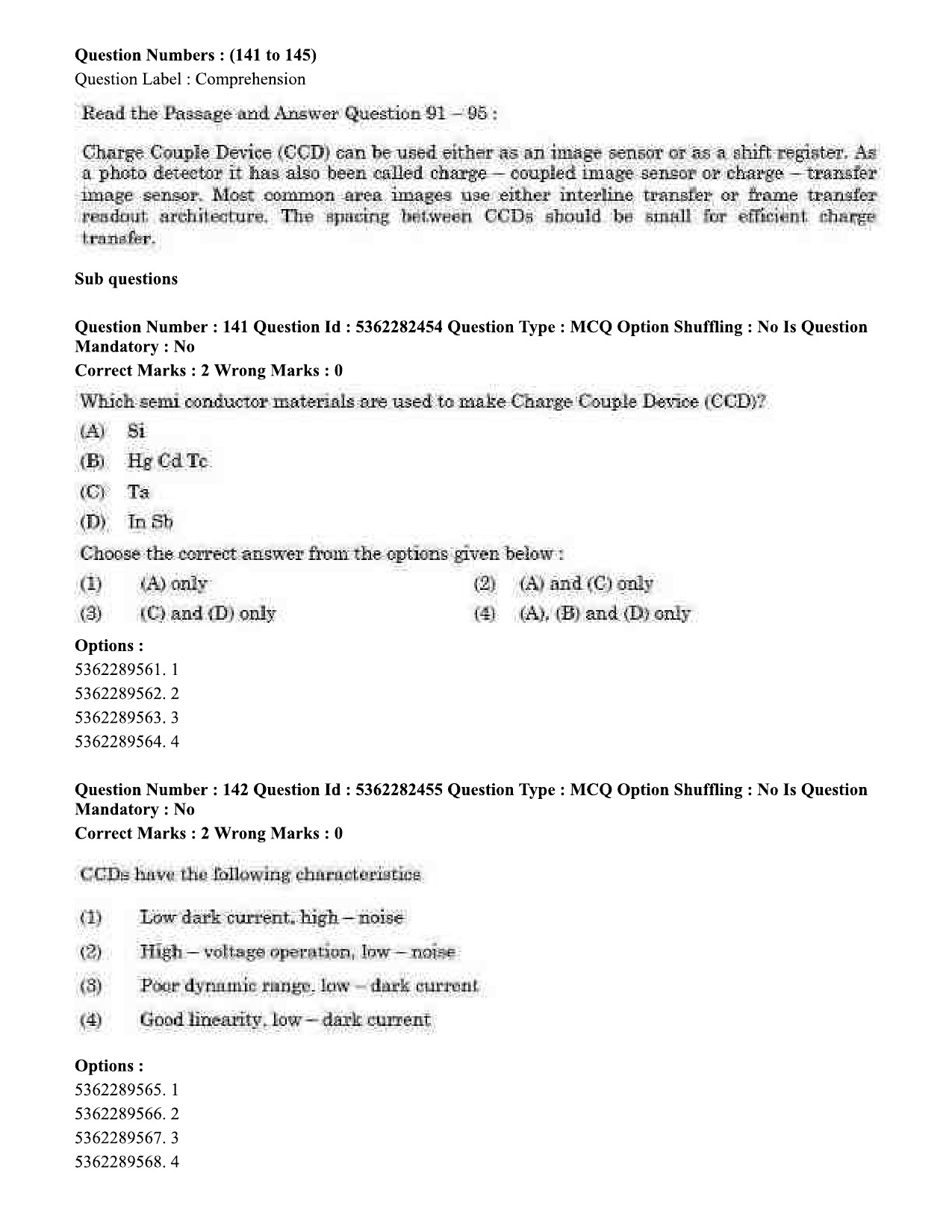 UGC NET Electronic Science Question Paper September 2020 154