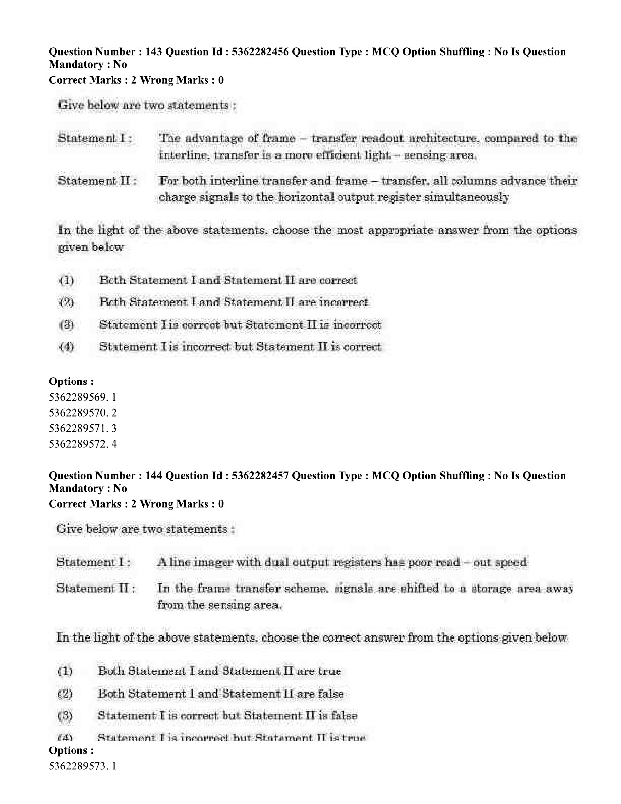 UGC NET Electronic Science Question Paper September 2020 155