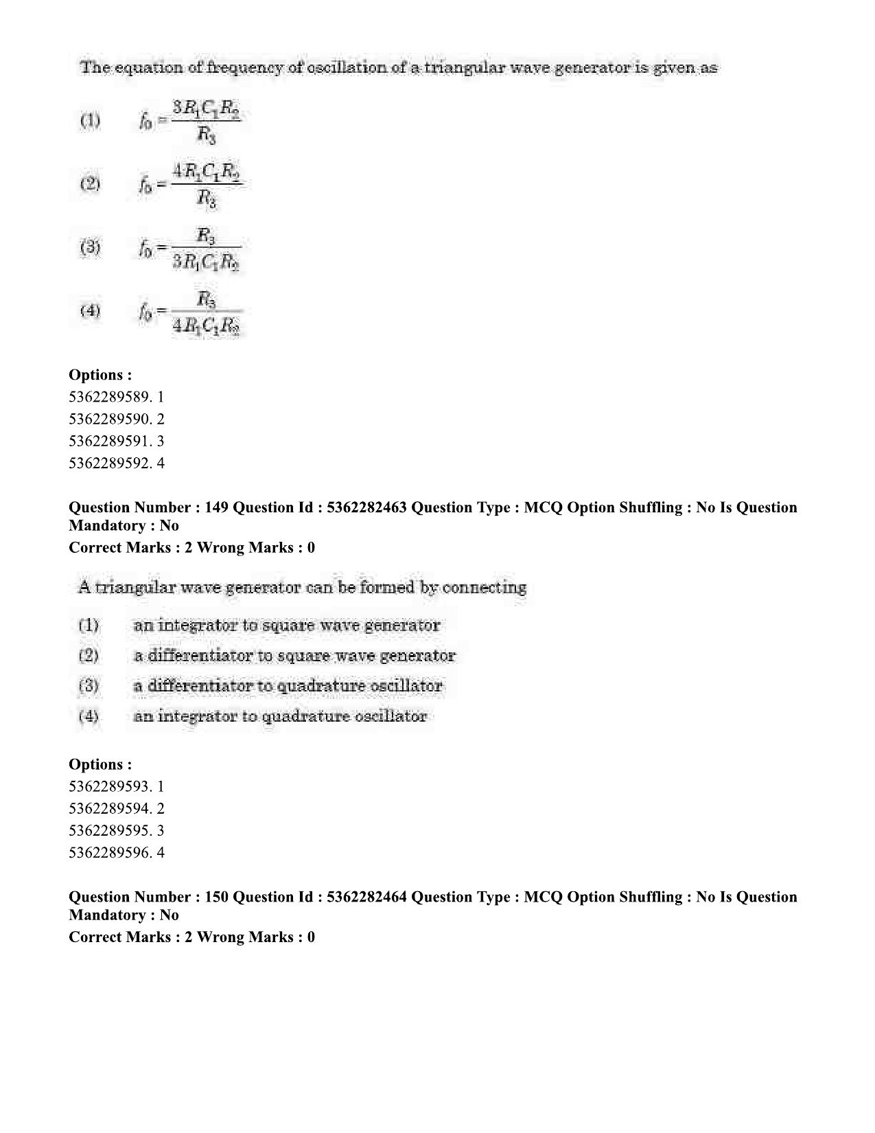 UGC NET Electronic Science Question Paper September 2020 161