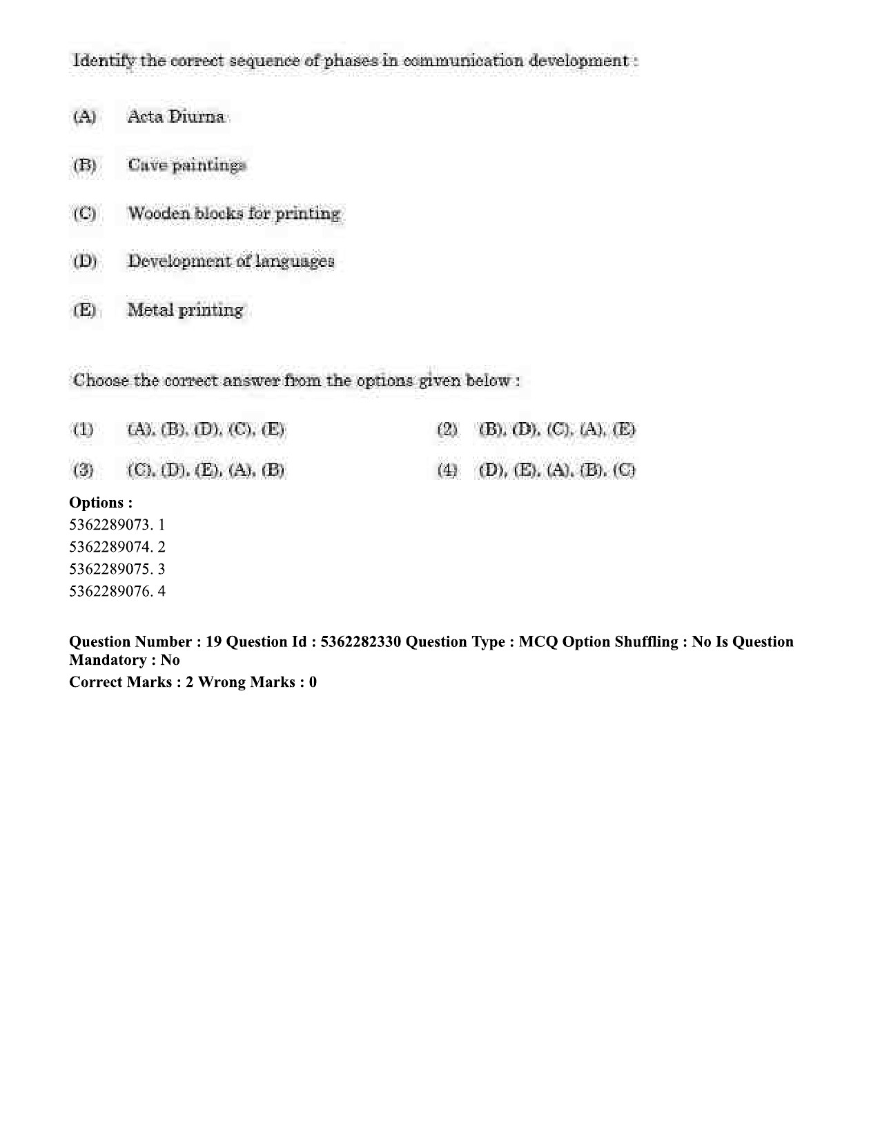 UGC NET Electronic Science Question Paper September 2020 20