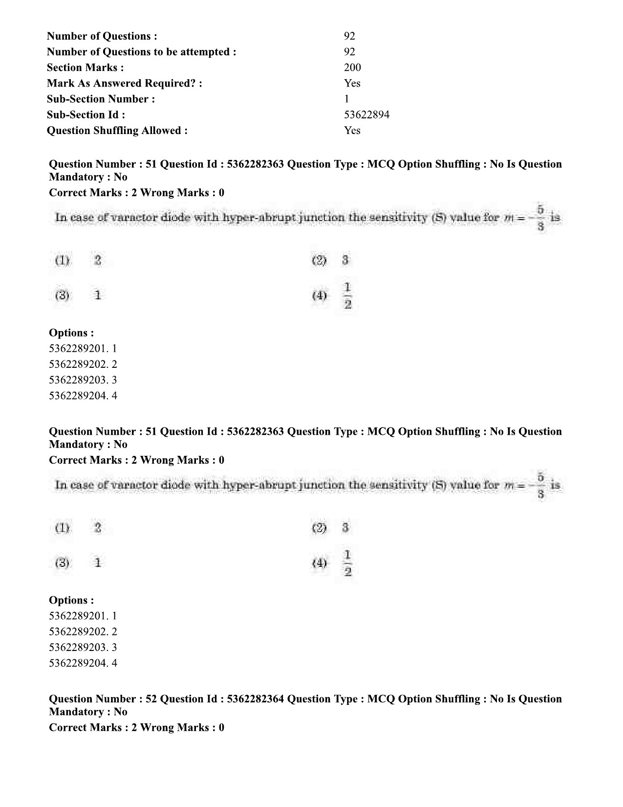 UGC NET Electronic Science Question Paper September 2020 49