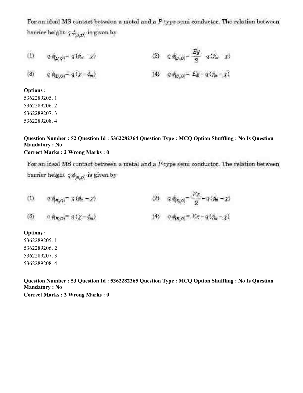 UGC NET Electronic Science Question Paper September 2020 50