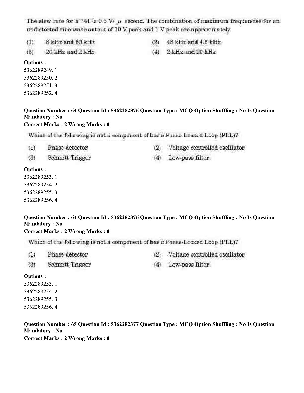 UGC NET Electronic Science Question Paper September 2020 60