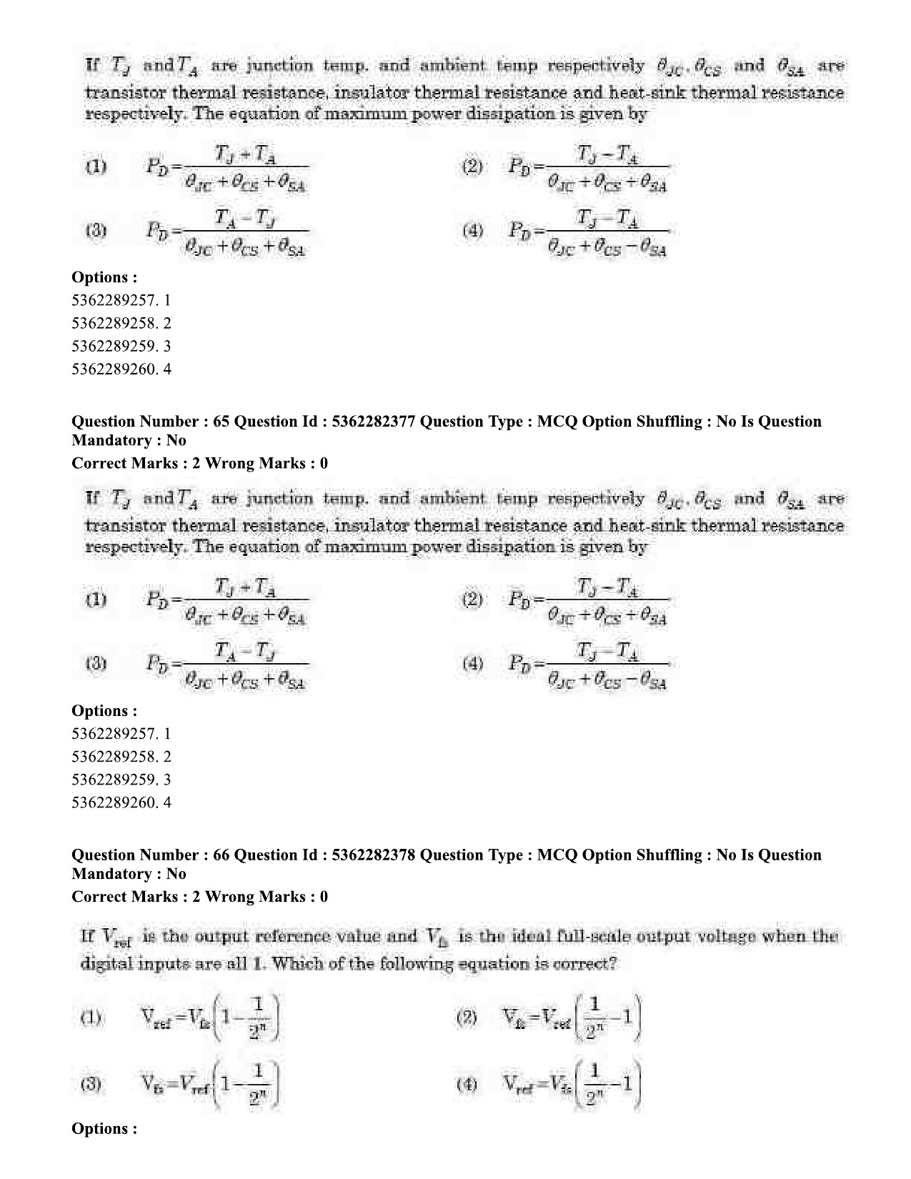 UGC NET Electronic Science Question Paper September 2020 61