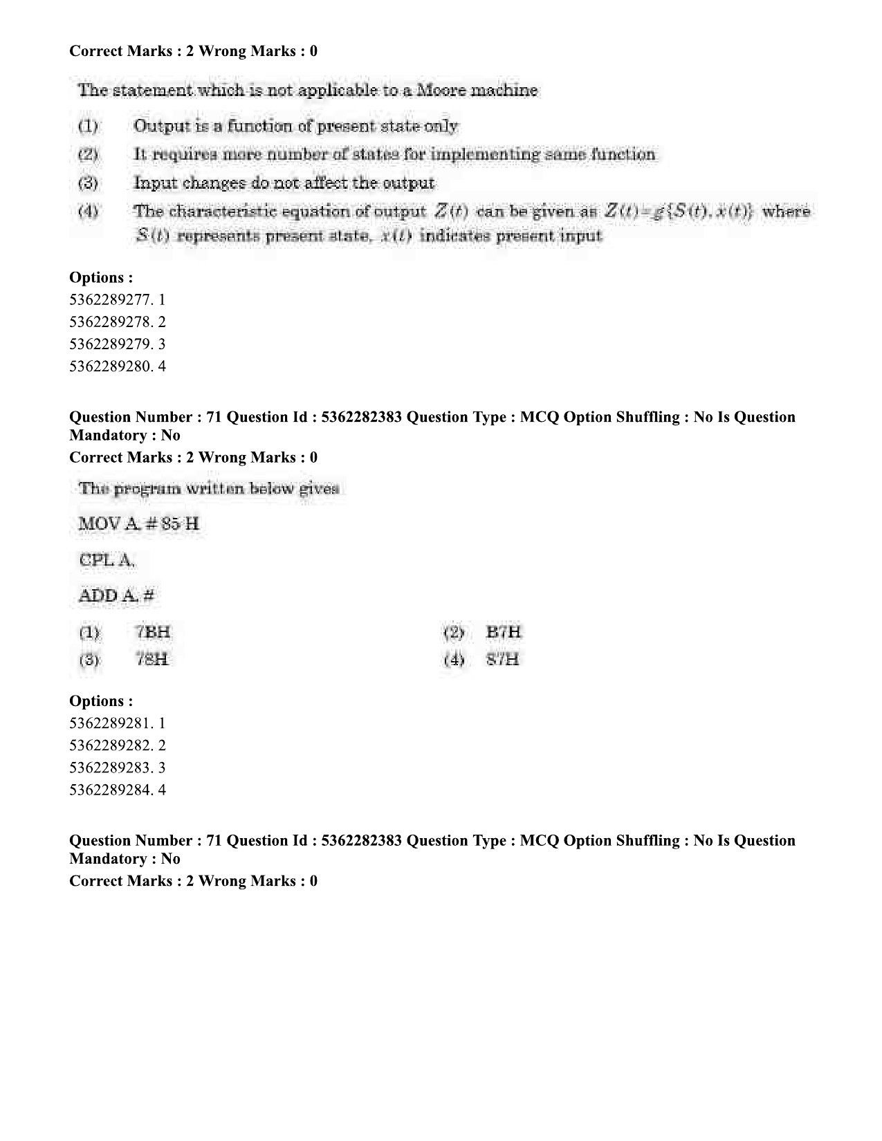 UGC NET Electronic Science Question Paper September 2020 65