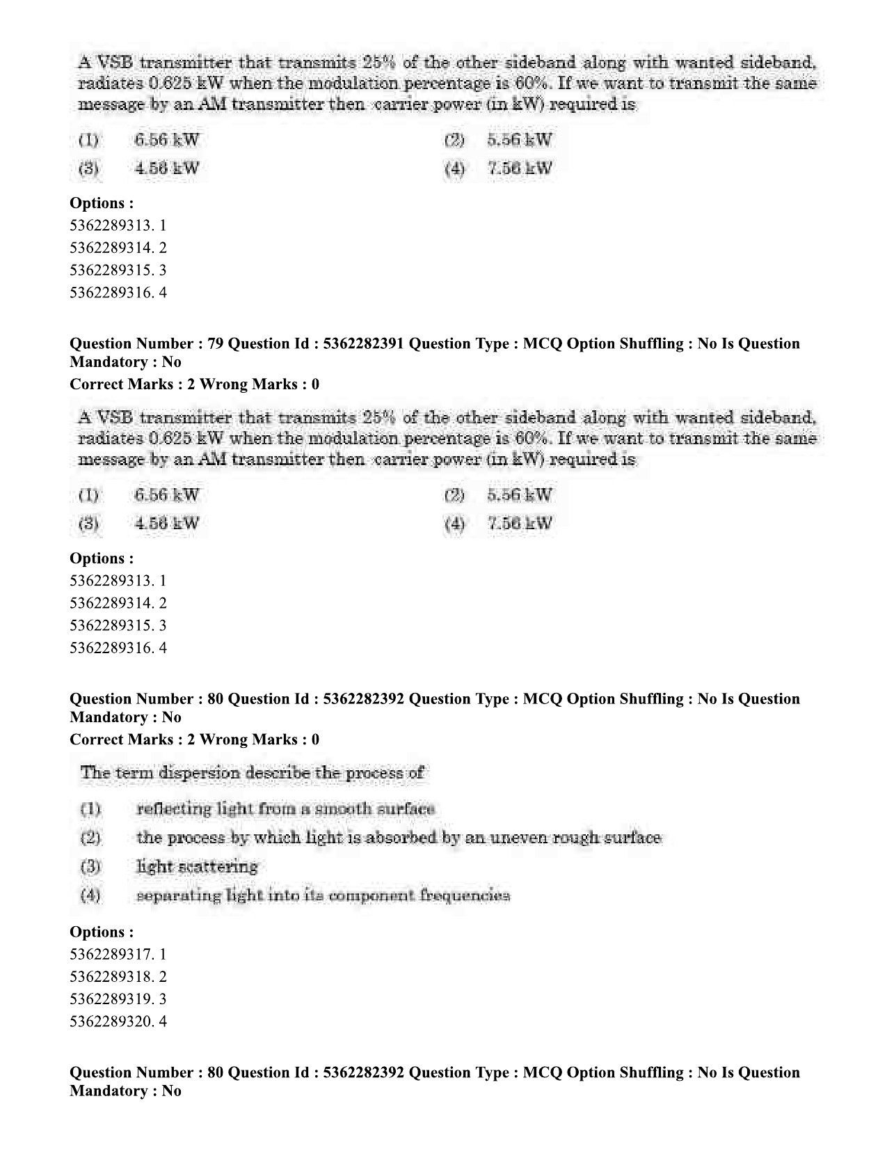 UGC NET Electronic Science Question Paper September 2020 72