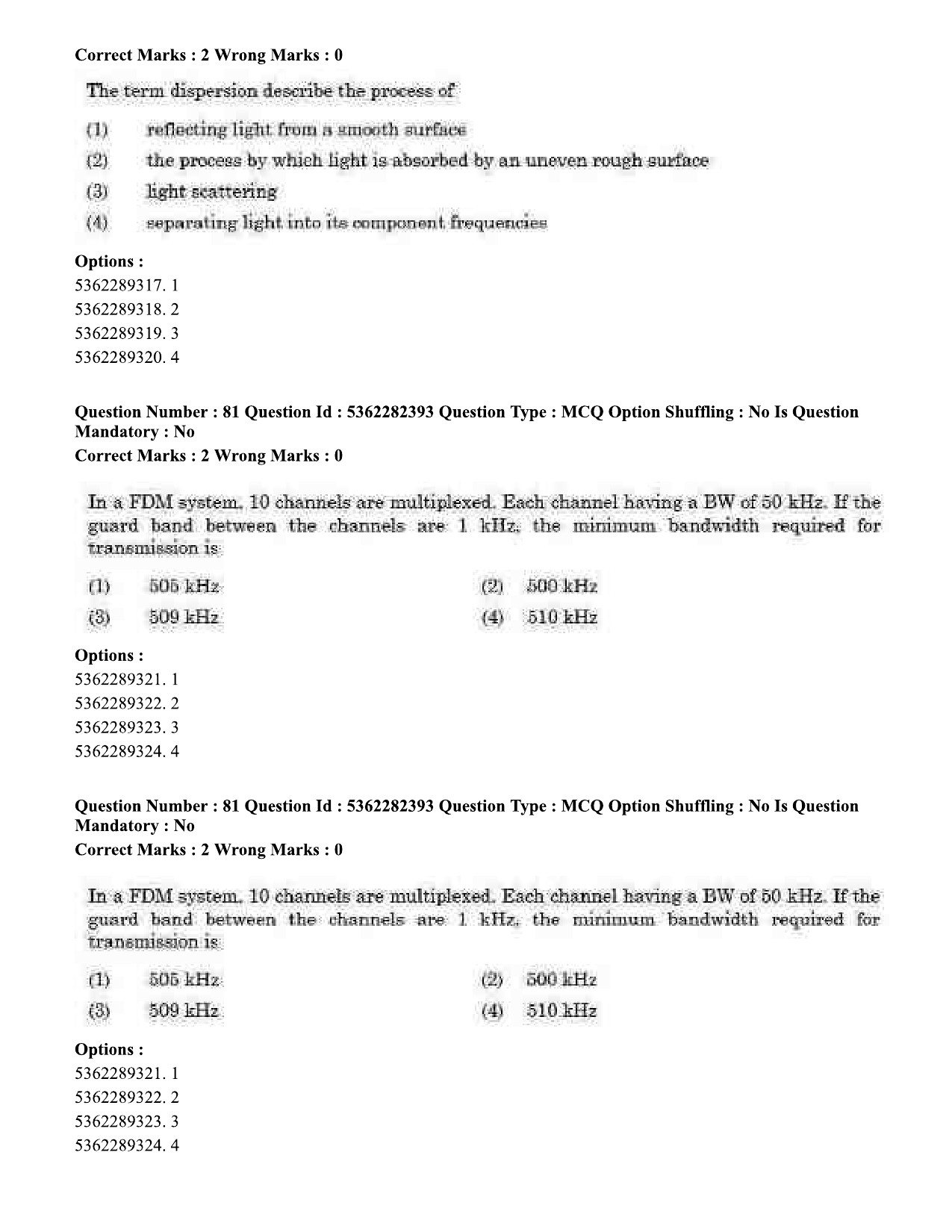 UGC NET Electronic Science Question Paper September 2020 73