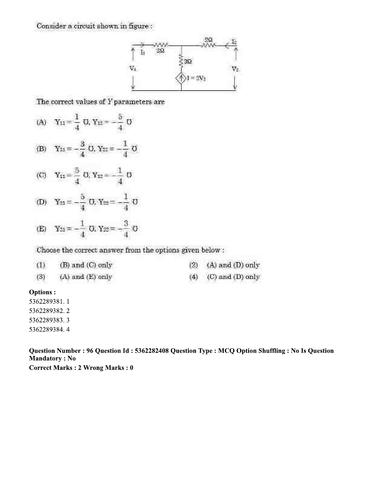 UGC NET Electronic Science Question Paper September 2020 91