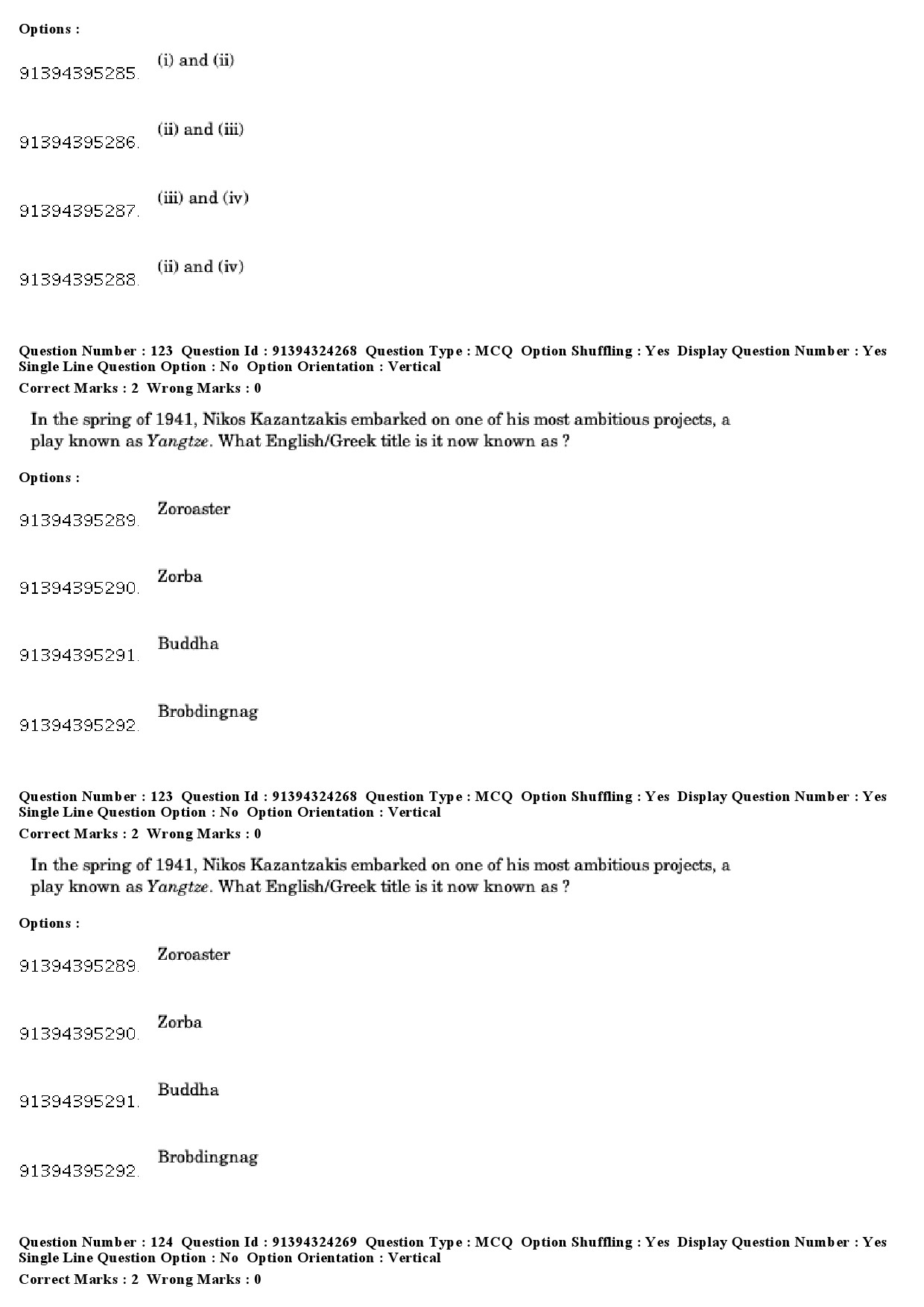 UGC NET English Question Paper December 2018 107