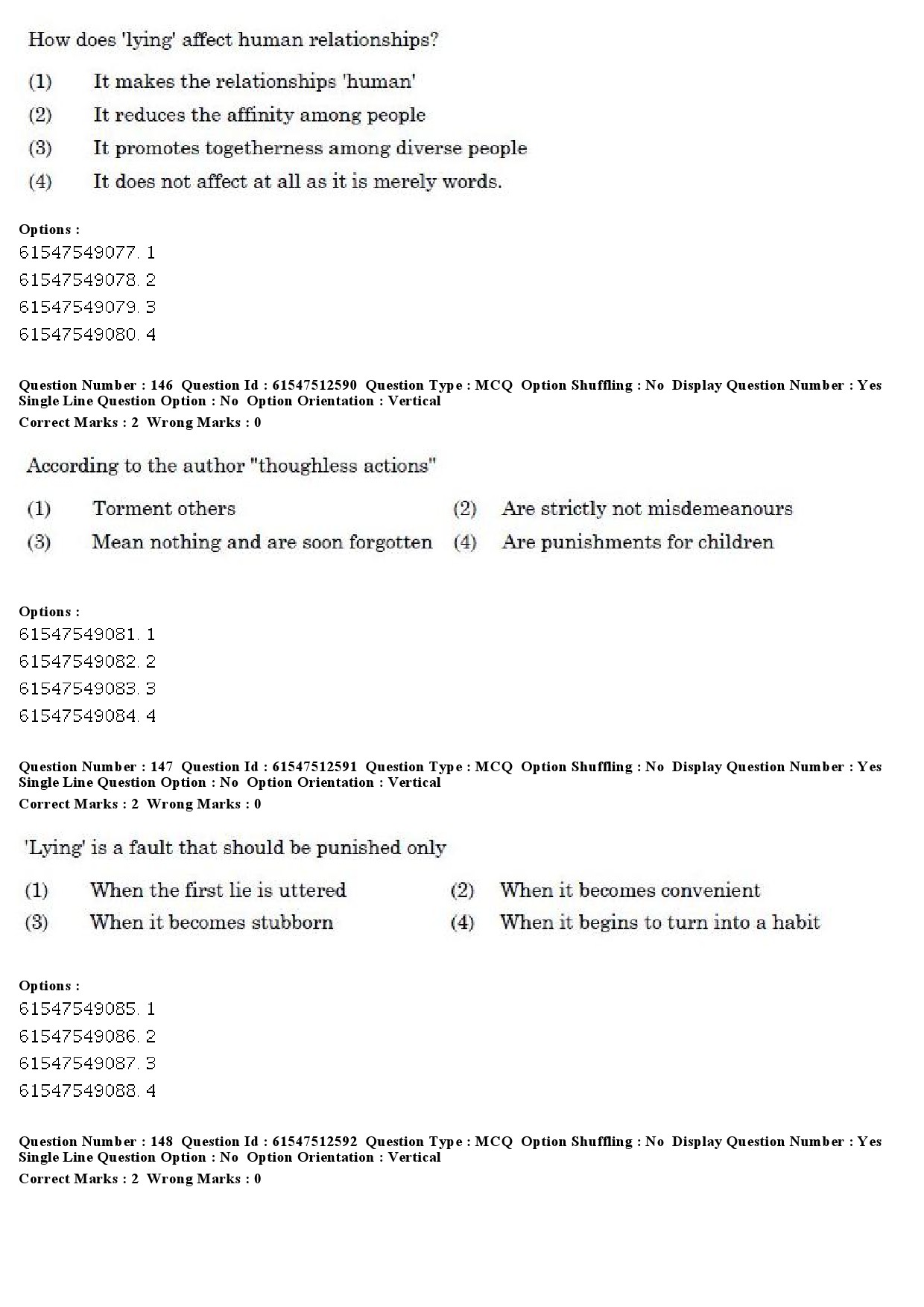 UGC NET English Question Paper December 2019 125