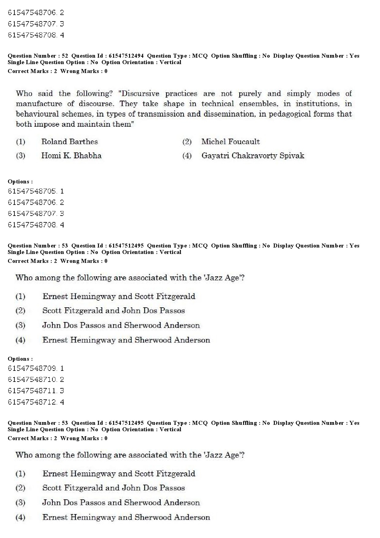 UGC NET English Question Paper December 2019 44