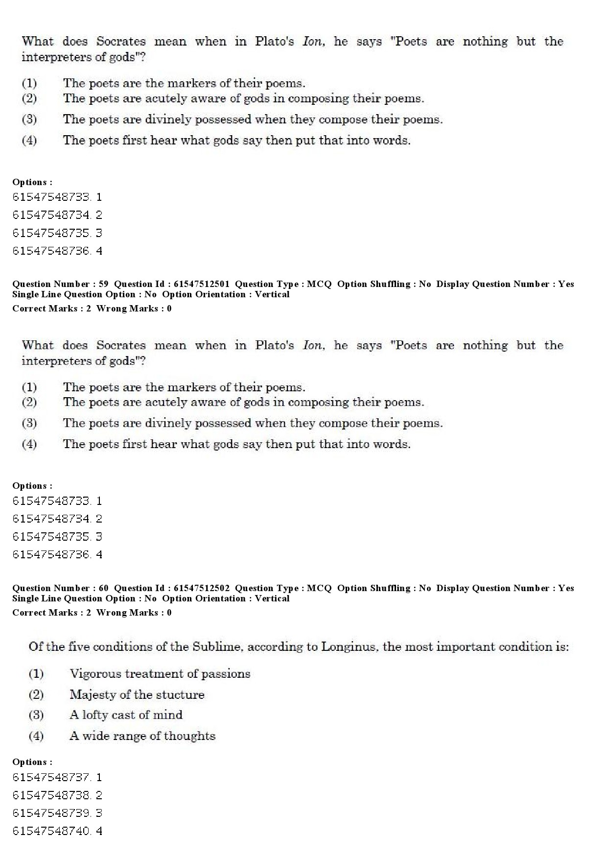 UGC NET English Question Paper December 2019 49