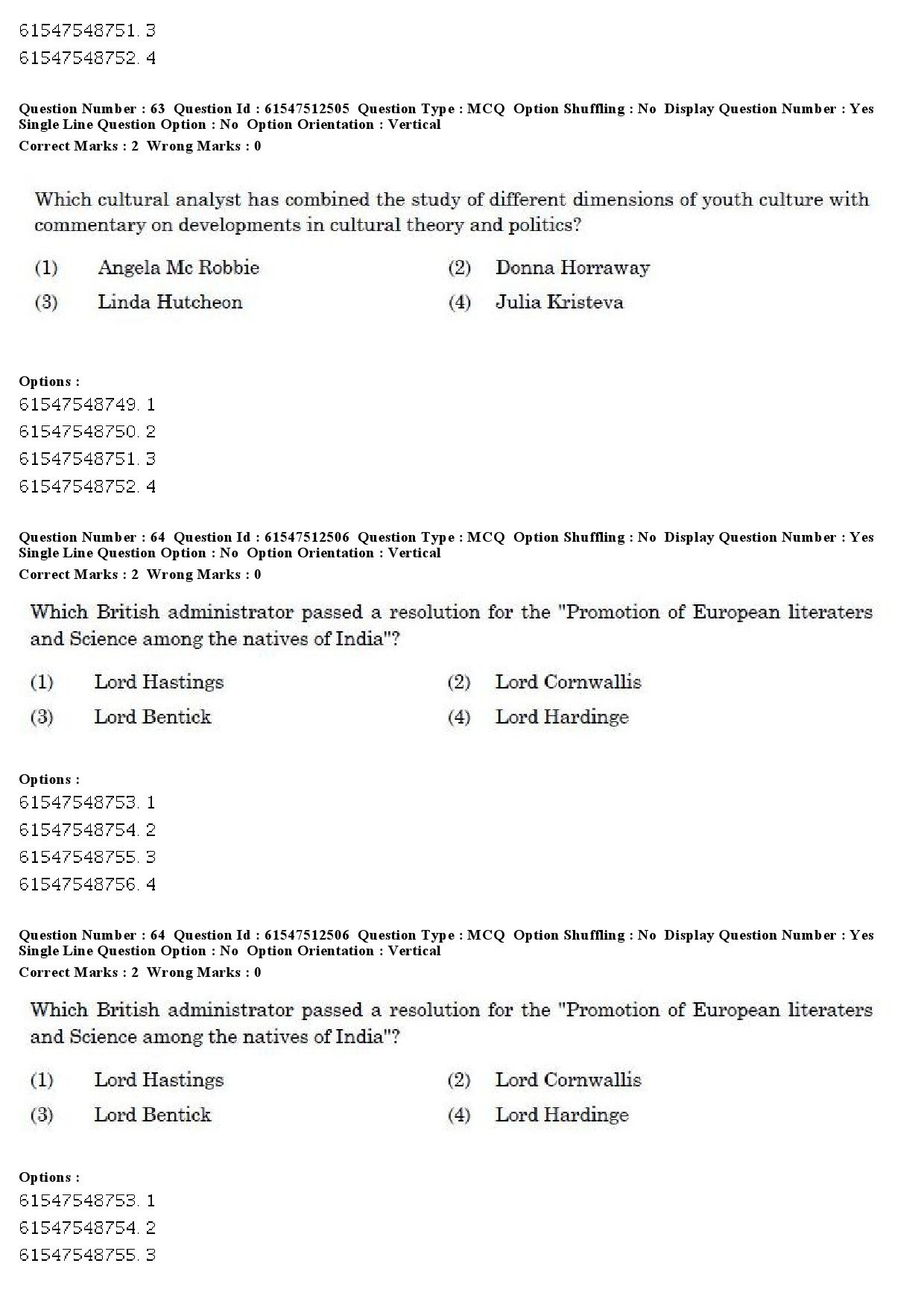 UGC NET English Question Paper December 2019 52