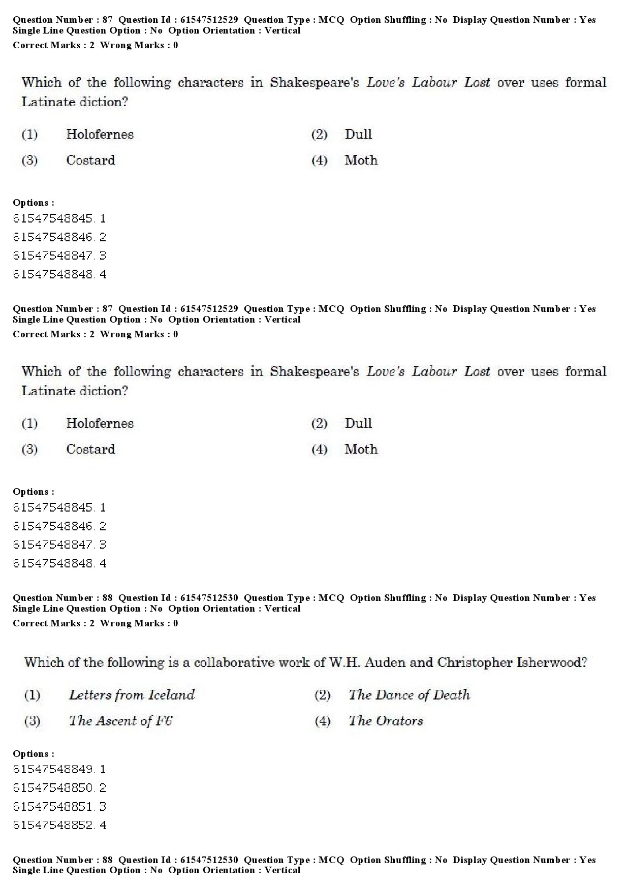 UGC NET English Question Paper December 2019 68