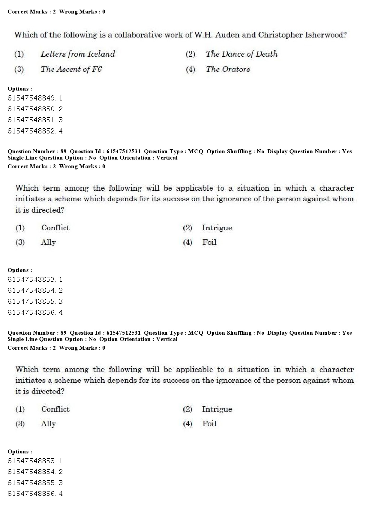 UGC NET English Question Paper December 2019 69