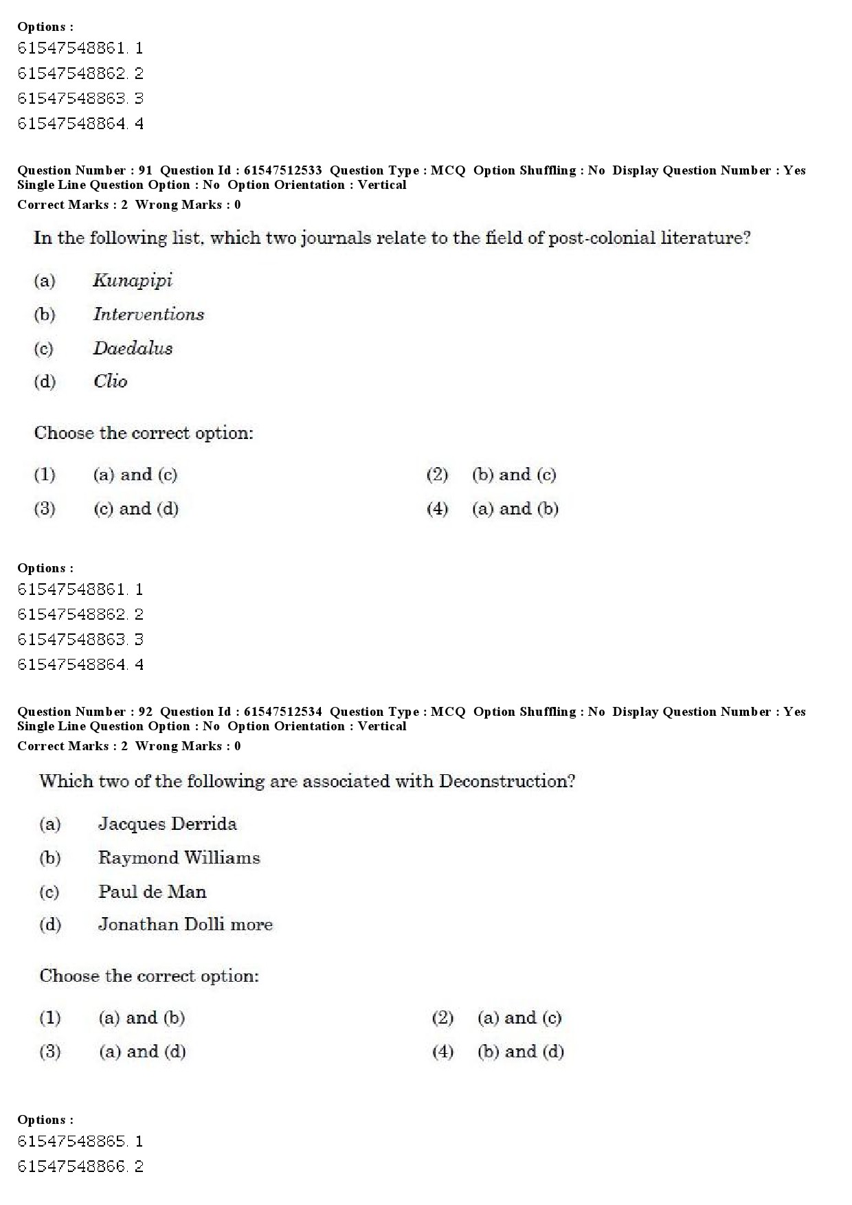 UGC NET English Question Paper December 2019 71