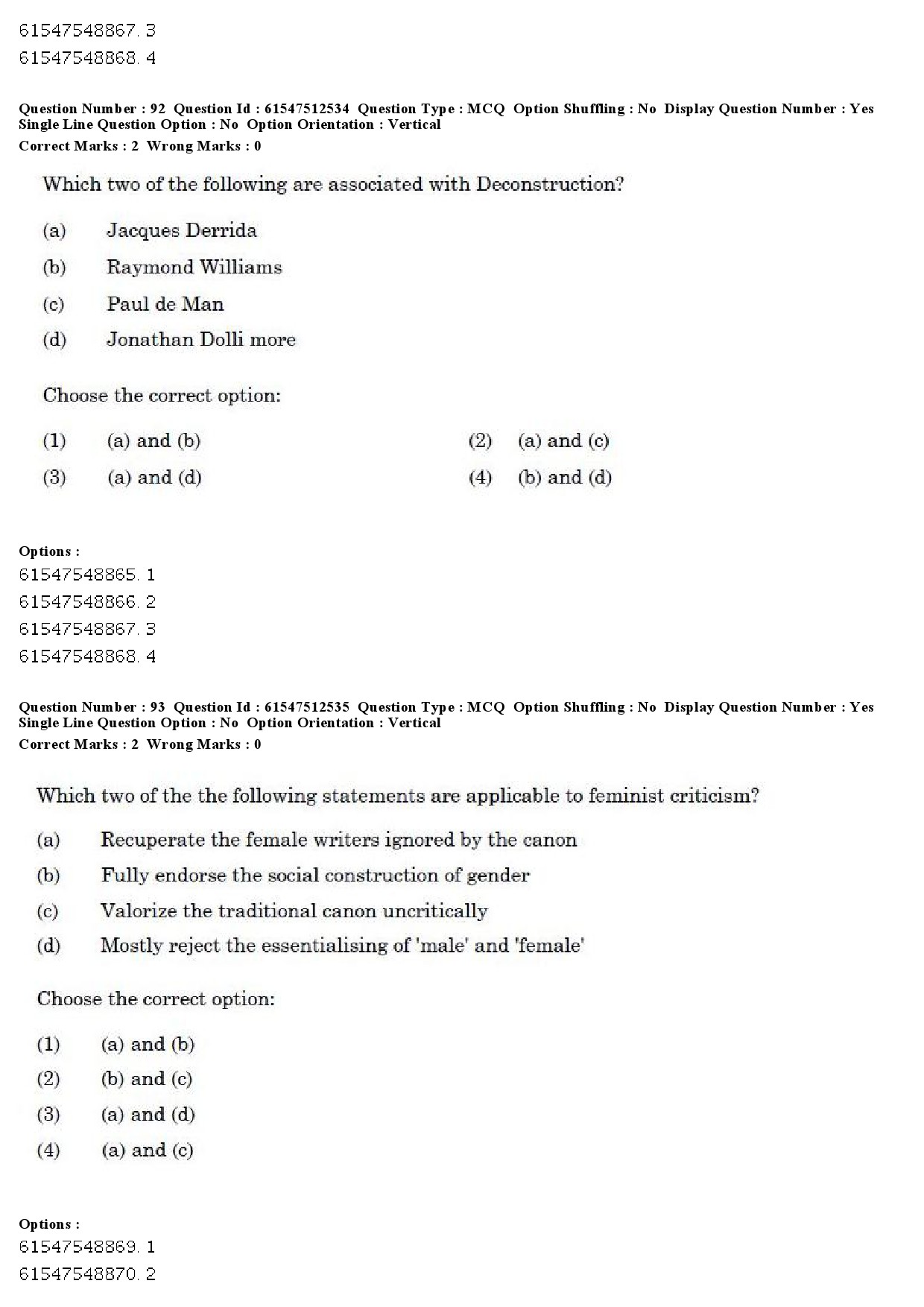 UGC NET English Question Paper December 2019 72