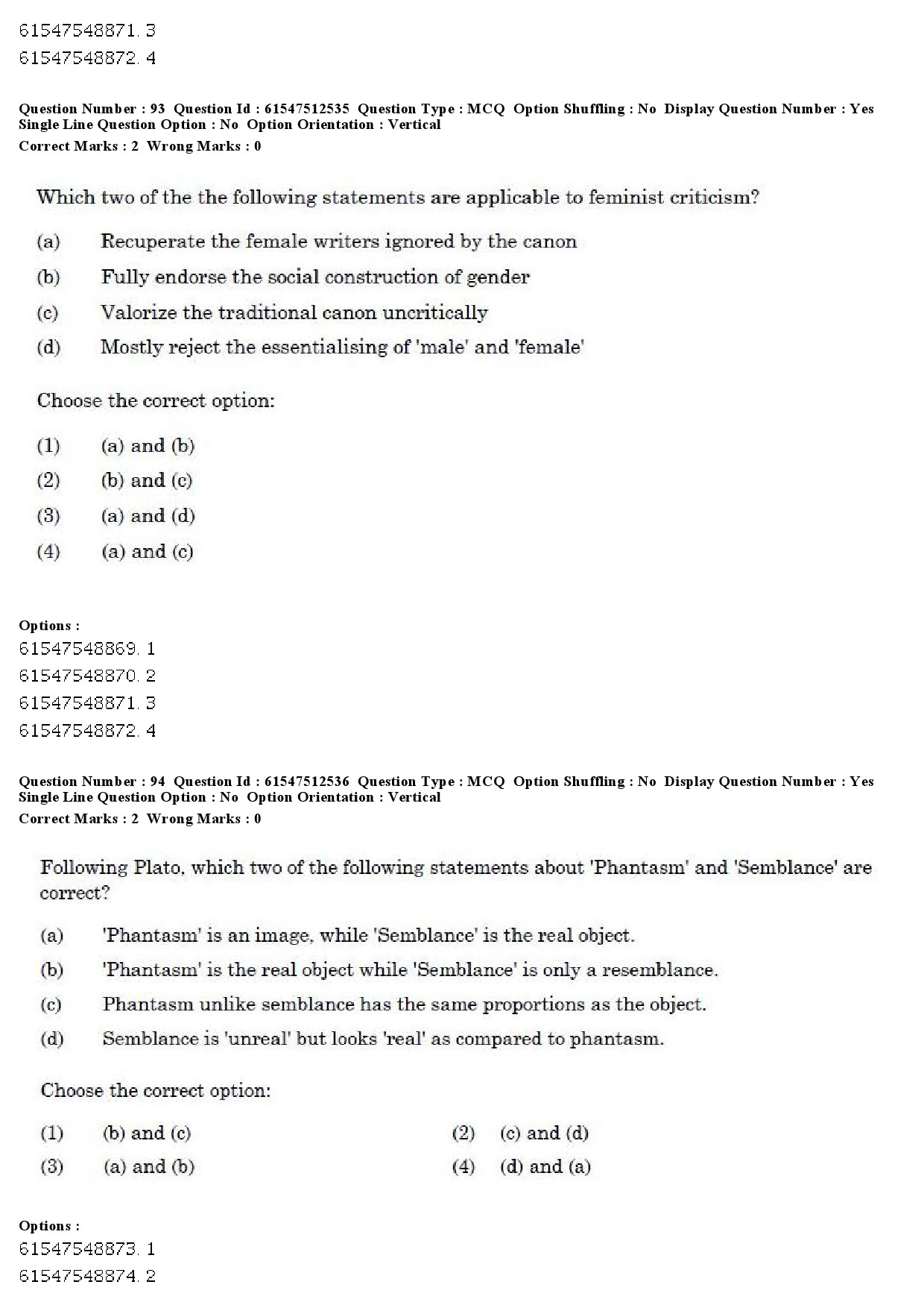 UGC NET English Question Paper December 2019 73