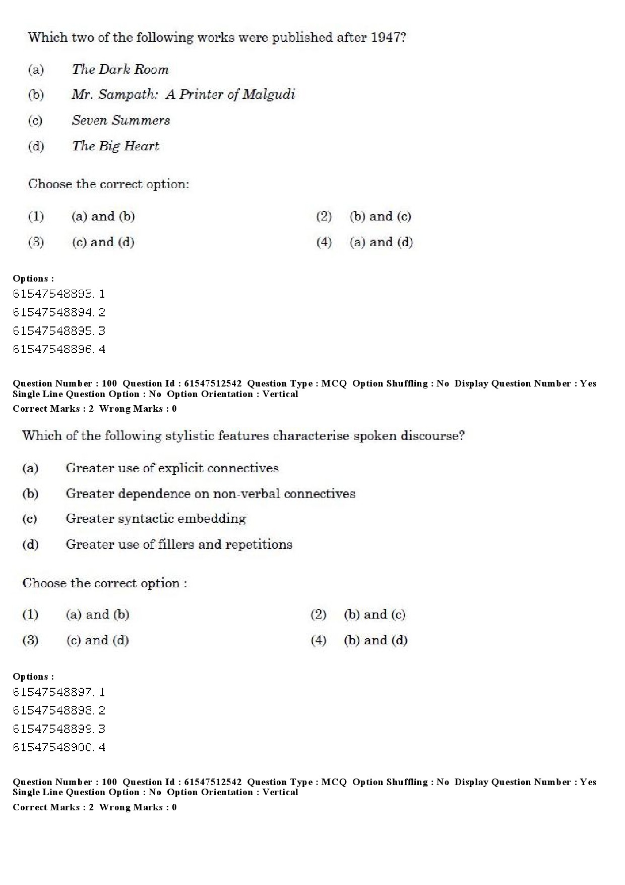 UGC NET English Question Paper December 2019 79