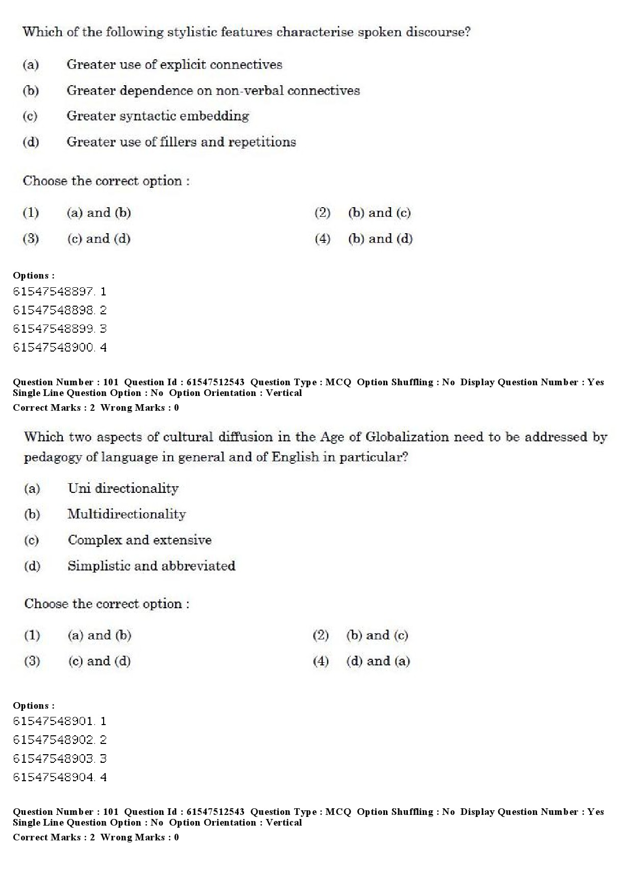 UGC NET English Question Paper December 2019 80