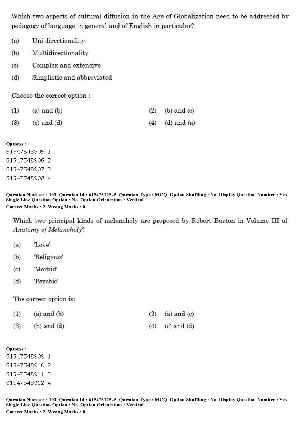 UGC NET English Question Paper December 2019 82