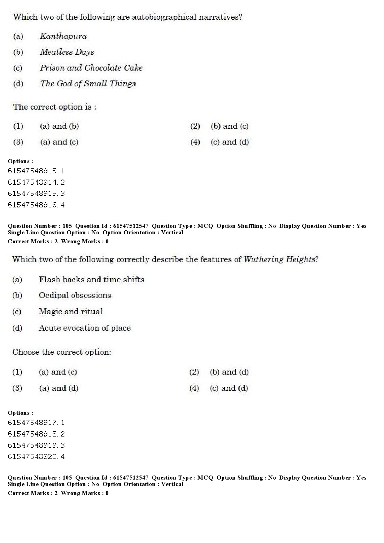 UGC NET English Question Paper December 2019 84