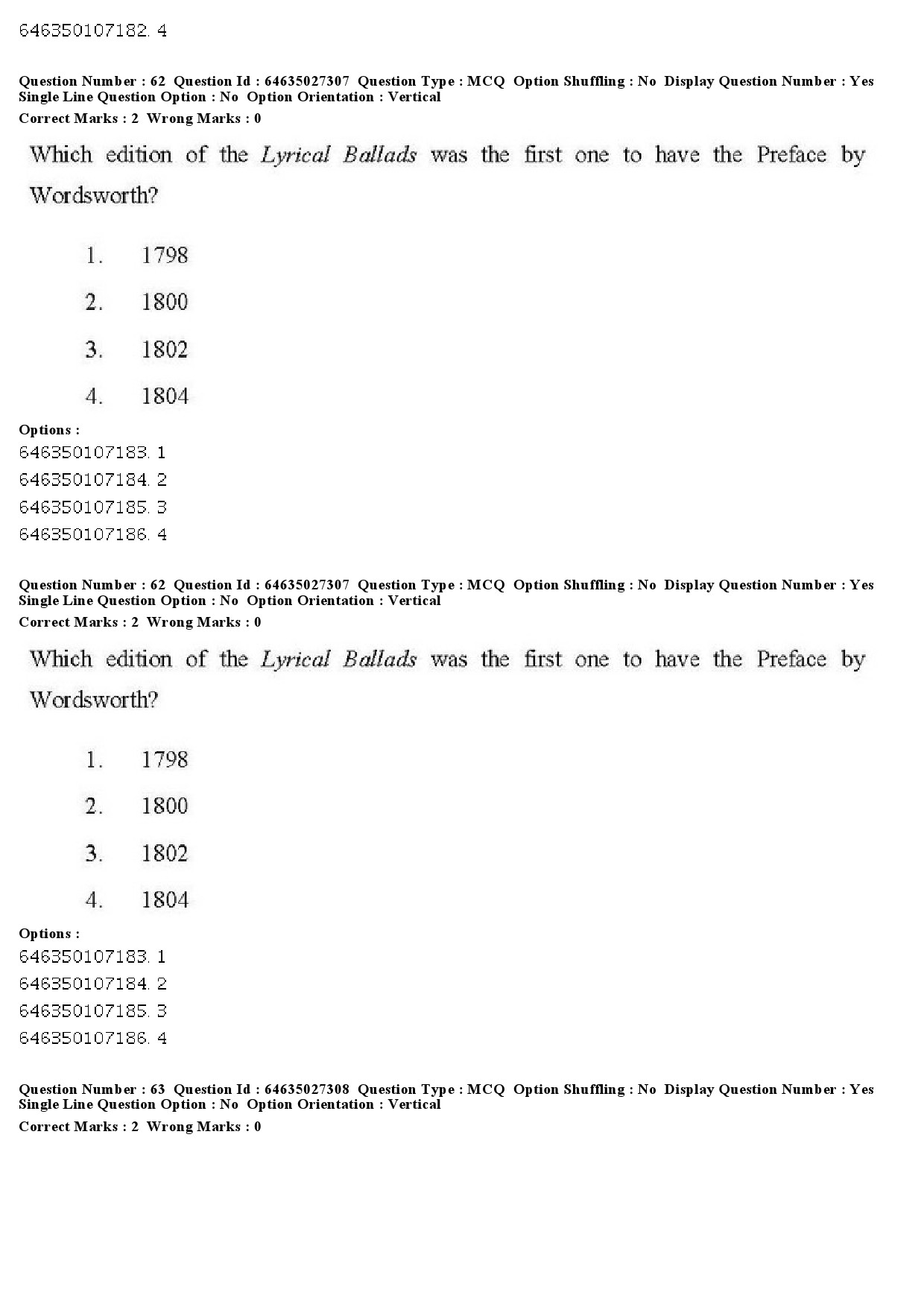 UGC NET English Question Paper June 2019 55