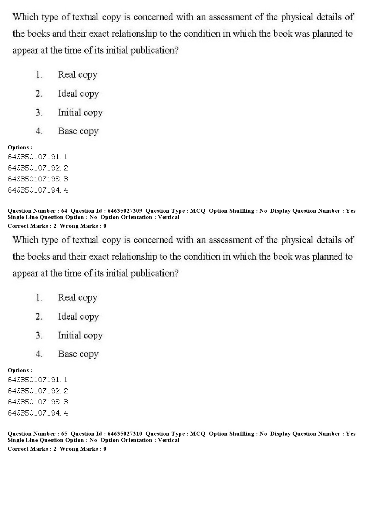 UGC NET English Question Paper June 2019 57