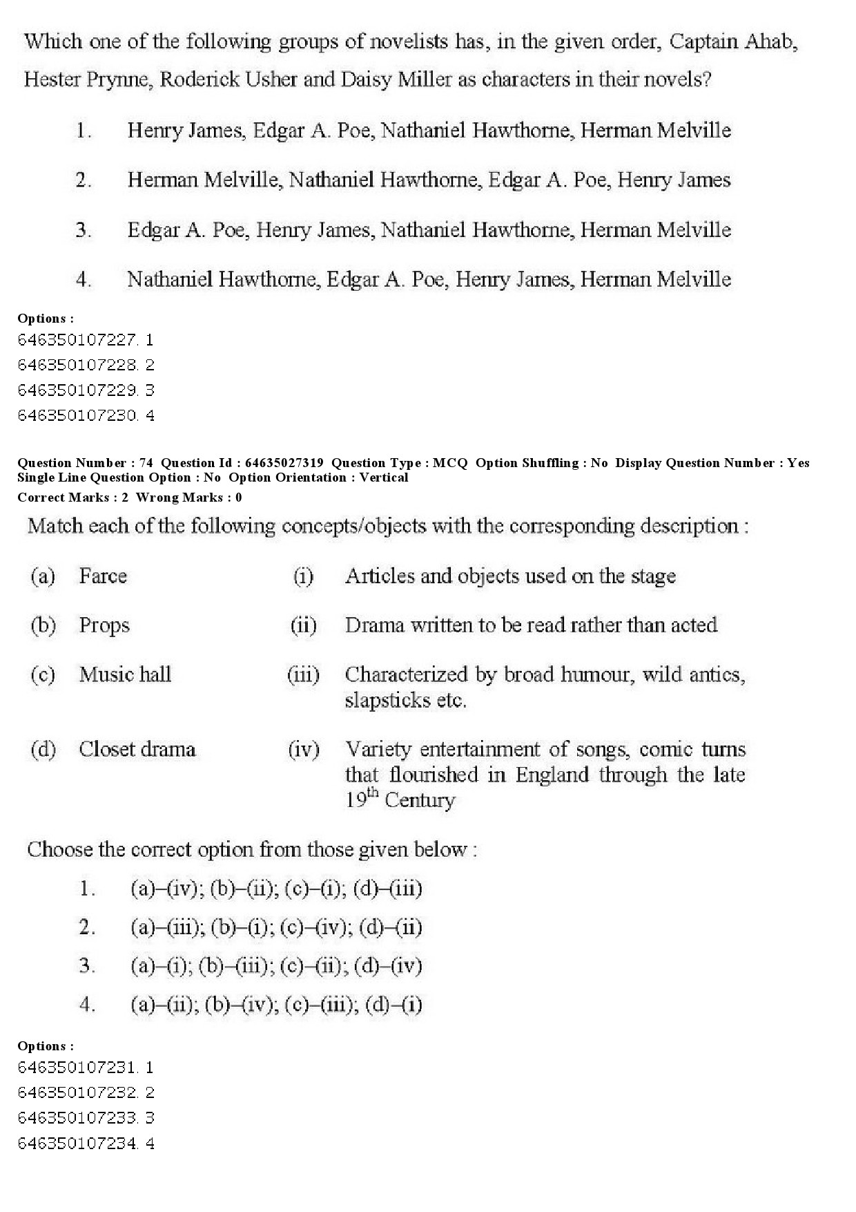 UGC NET English Question Paper June 2019 66