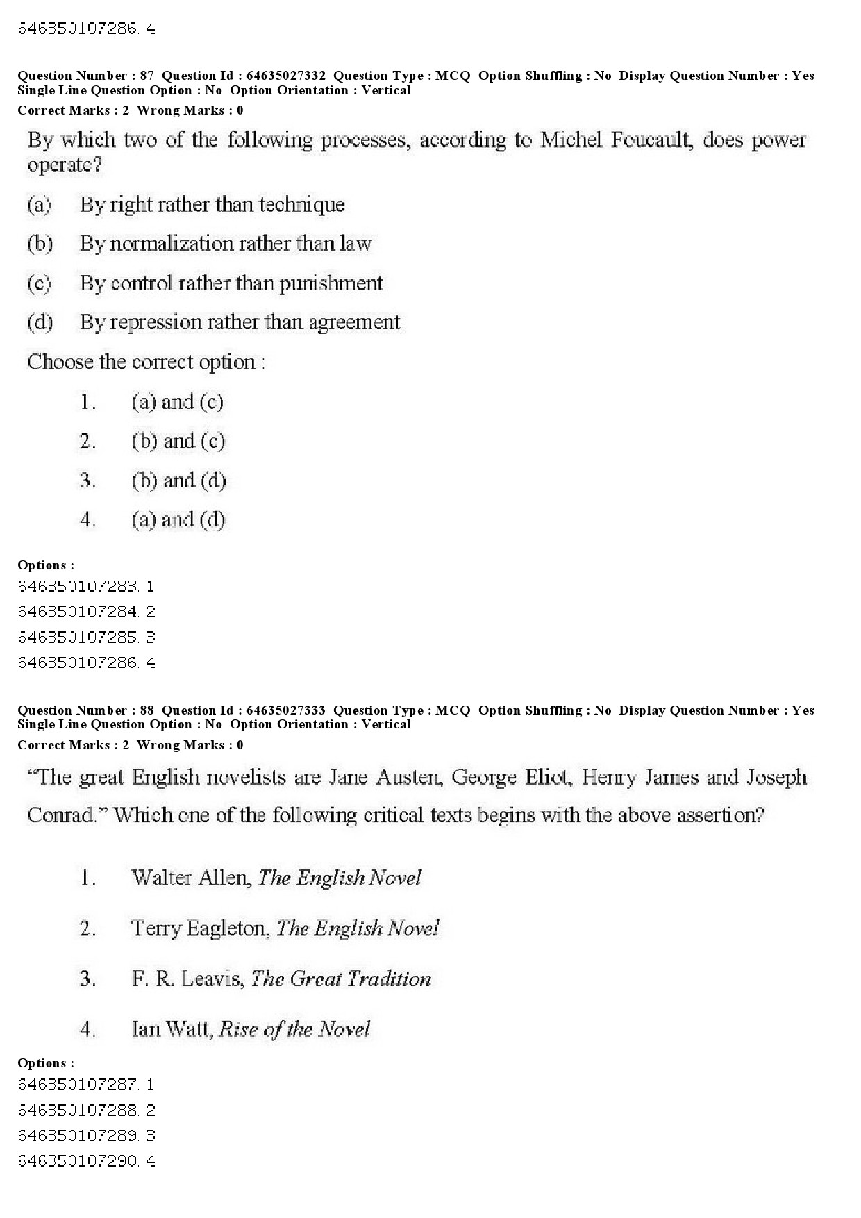 UGC NET English Question Paper June 2019 79