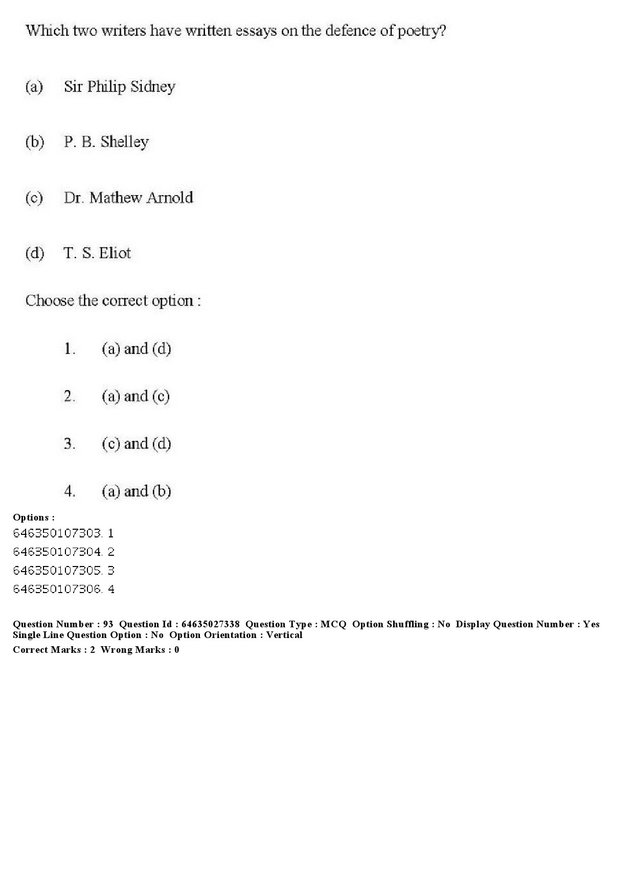 UGC NET English Question Paper June 2019 87