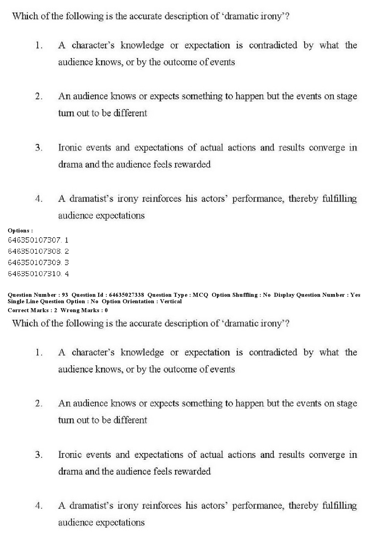 UGC NET English Question Paper June 2019 88