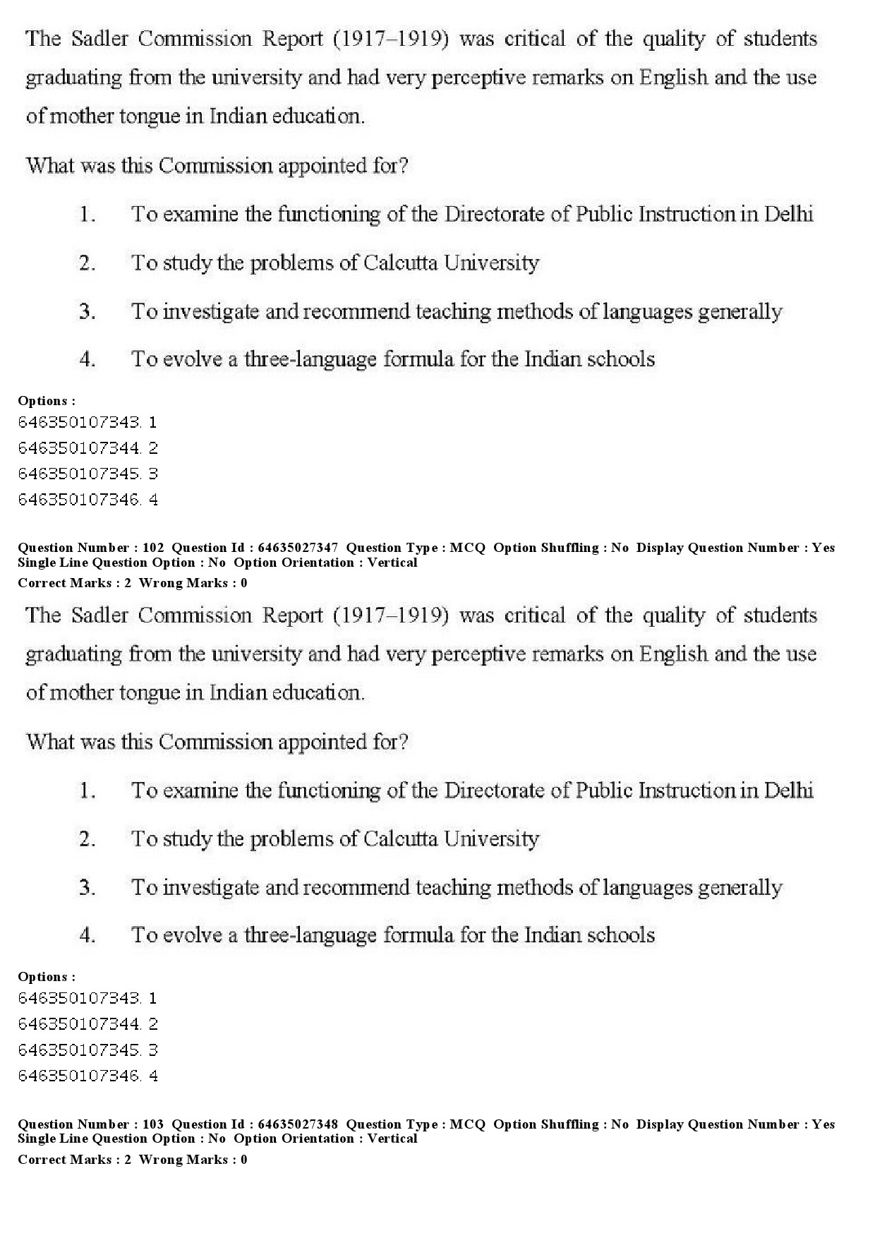 UGC NET English Question Paper June 2019 97