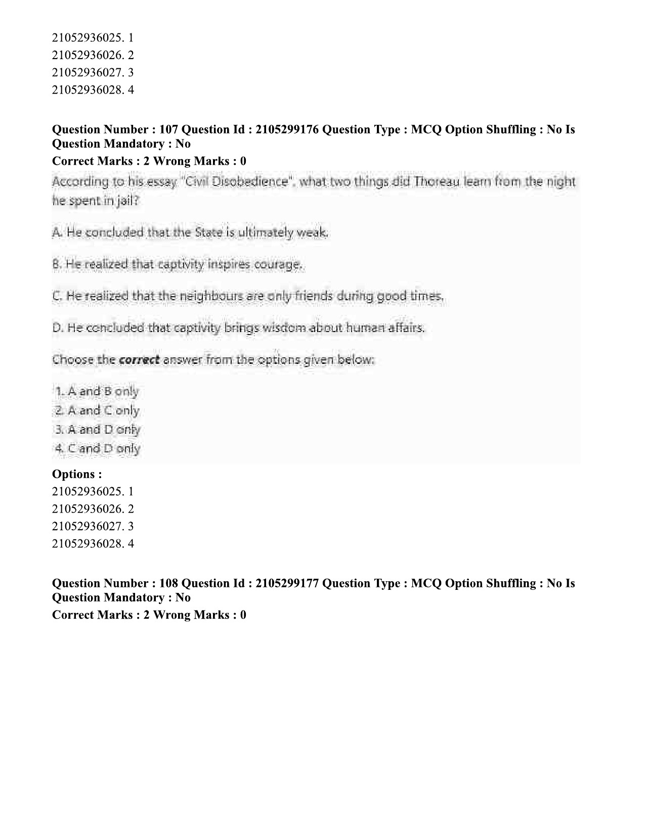 UGC NET English Question Paper September 2020 109