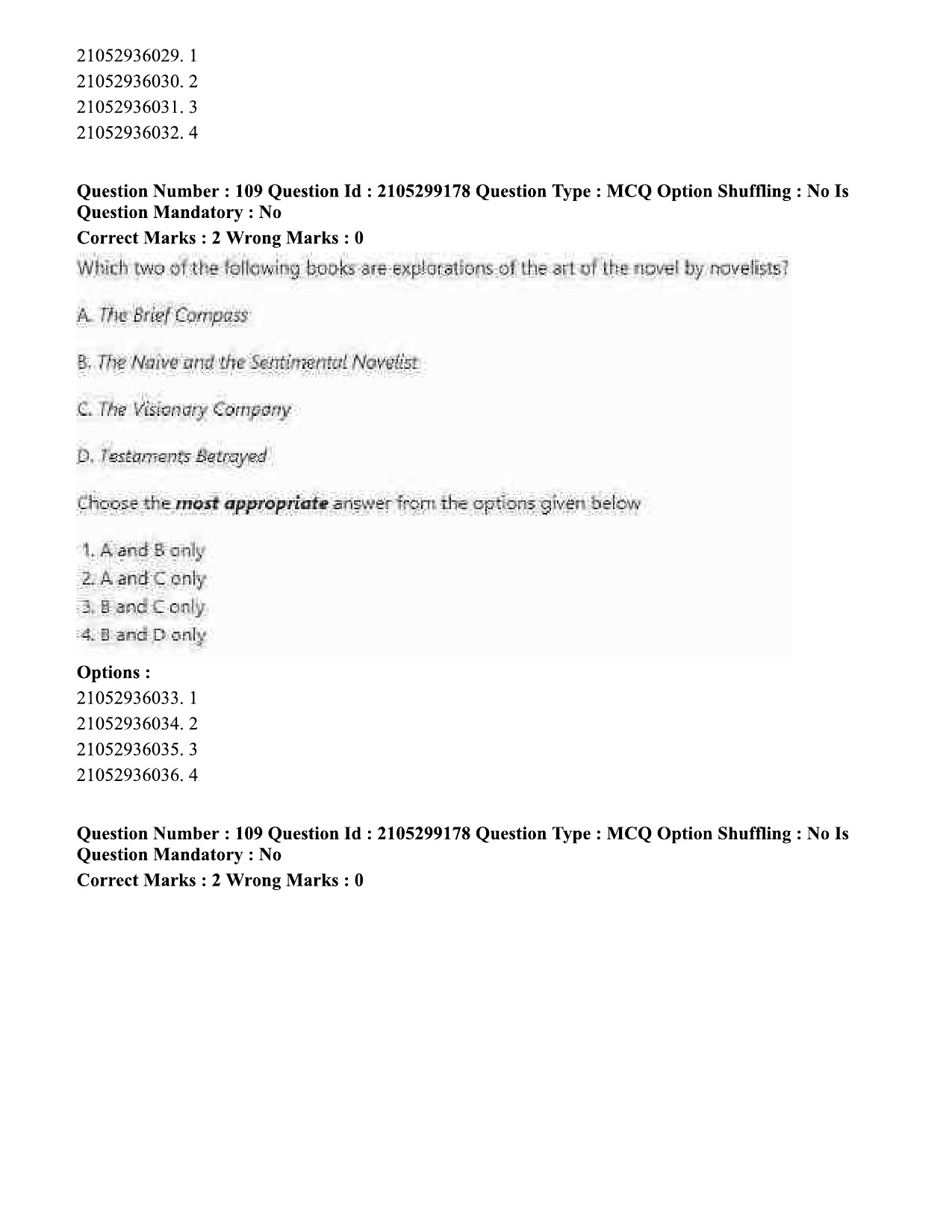 UGC NET English Question Paper September 2020 111