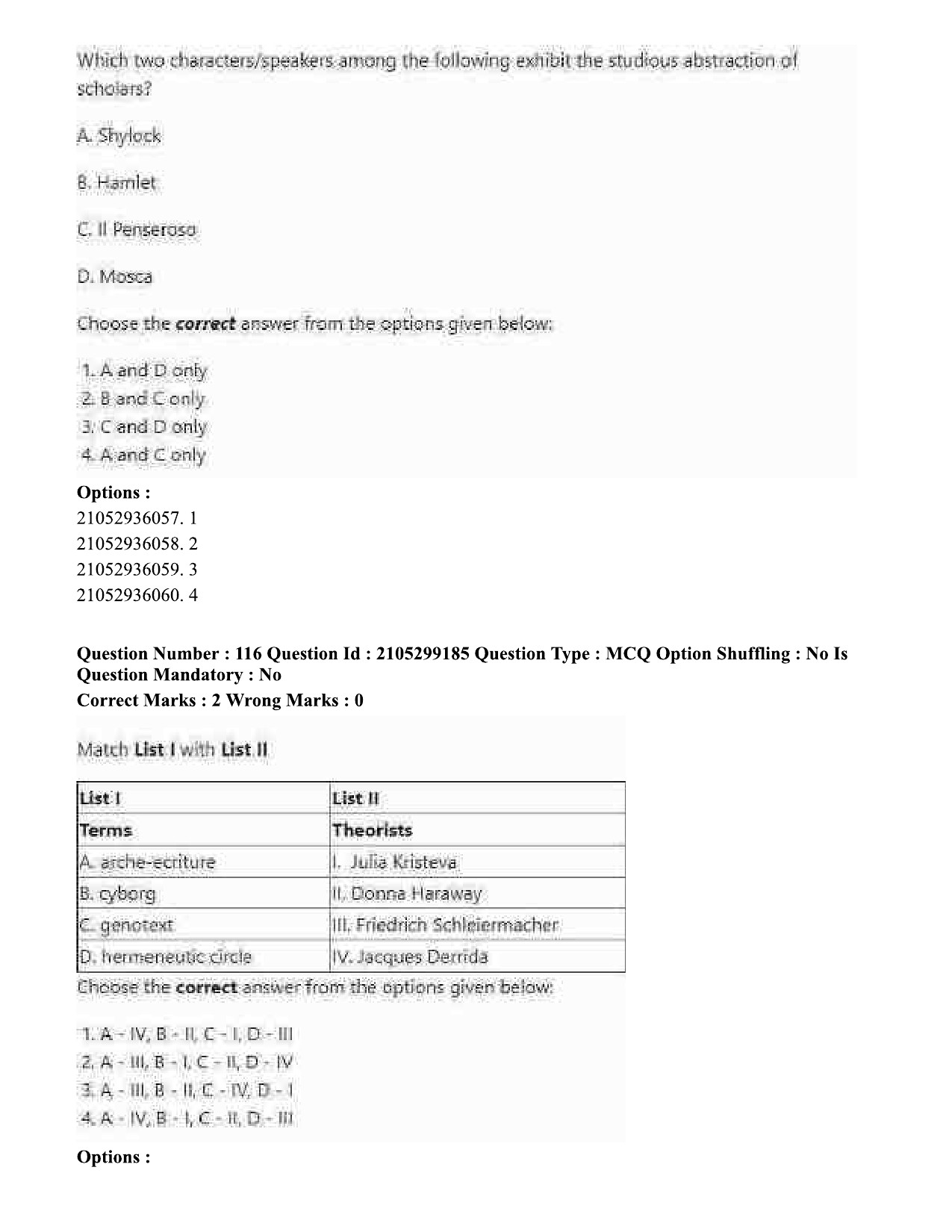 UGC NET English Question Paper September 2020 120