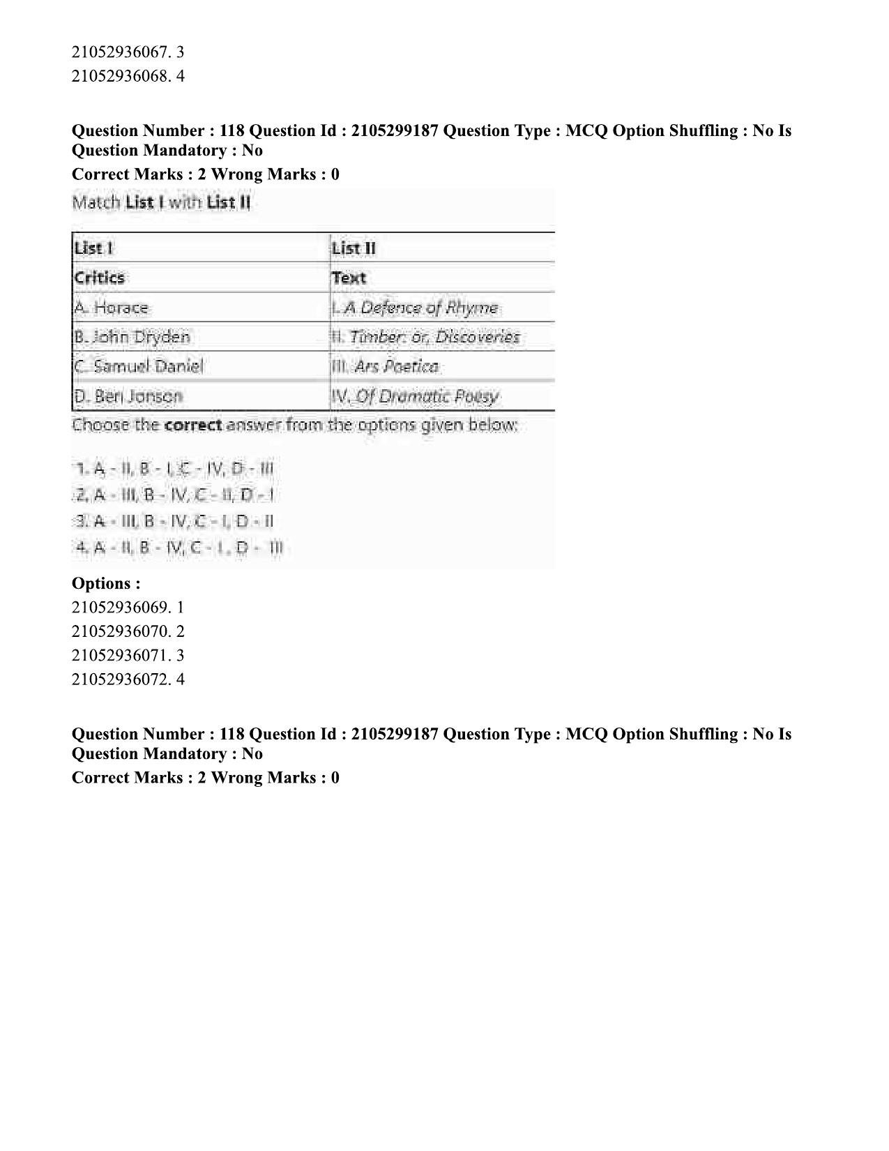 UGC NET English Question Paper September 2020 123