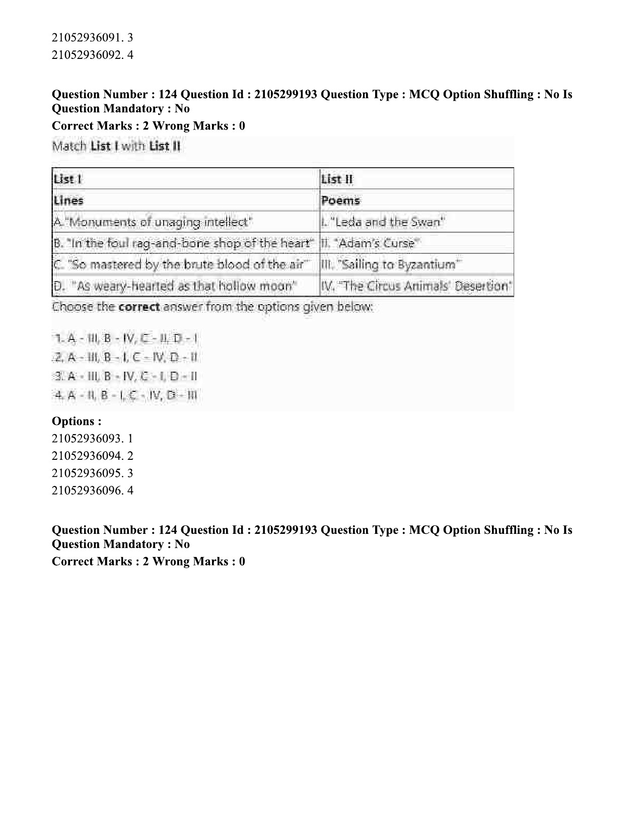 UGC NET English Question Paper September 2020 131