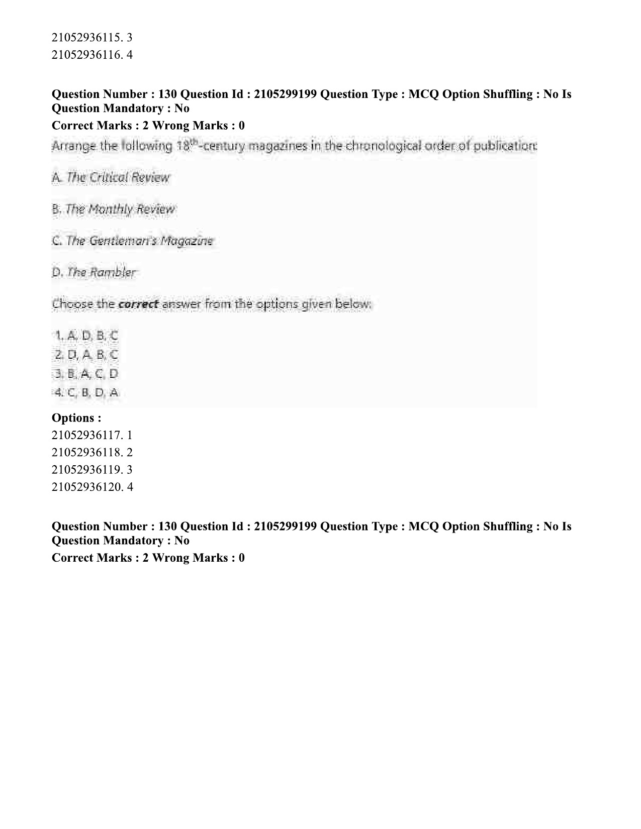 UGC NET English Question Paper September 2020 139