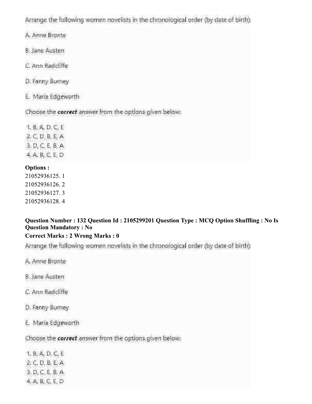 UGC NET English Question Paper September 2020 142