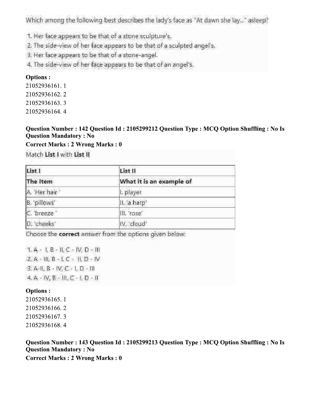 UGC NET English Question Paper September 2020 154