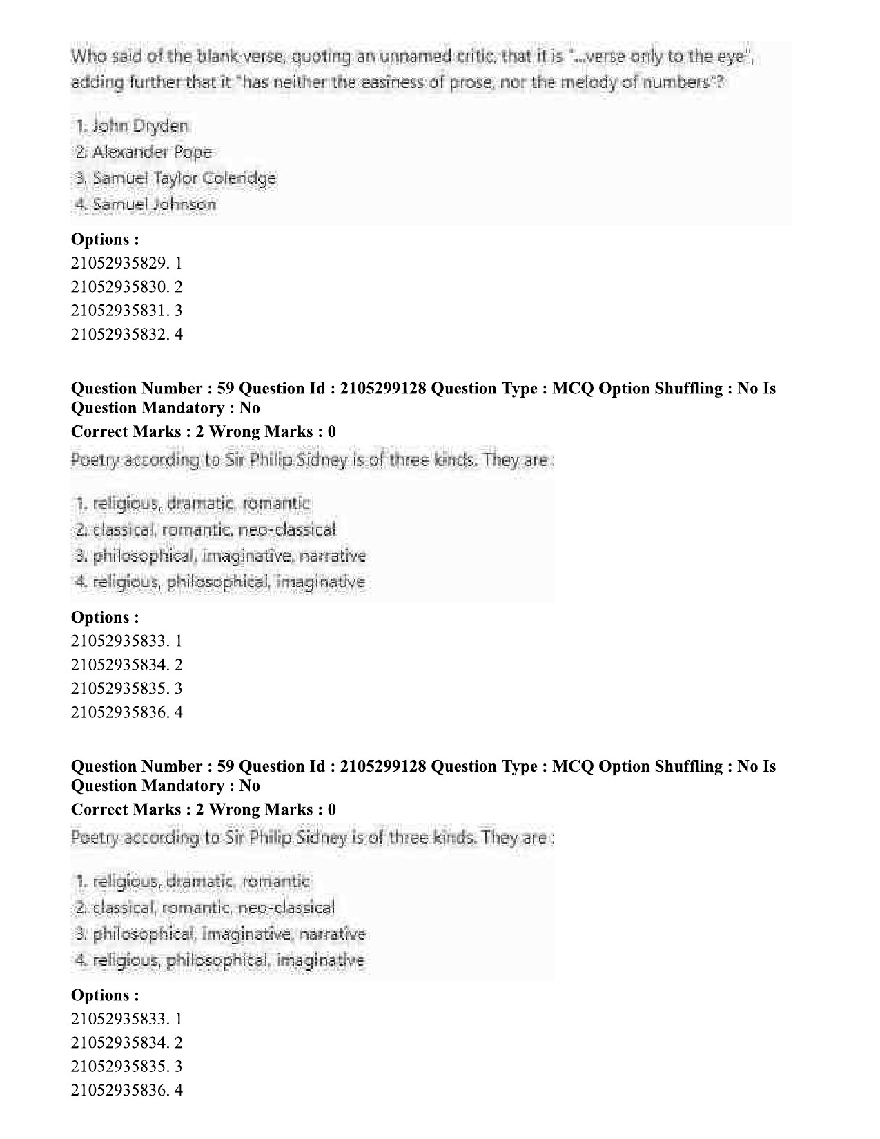 UGC NET English Question Paper September 2020 60